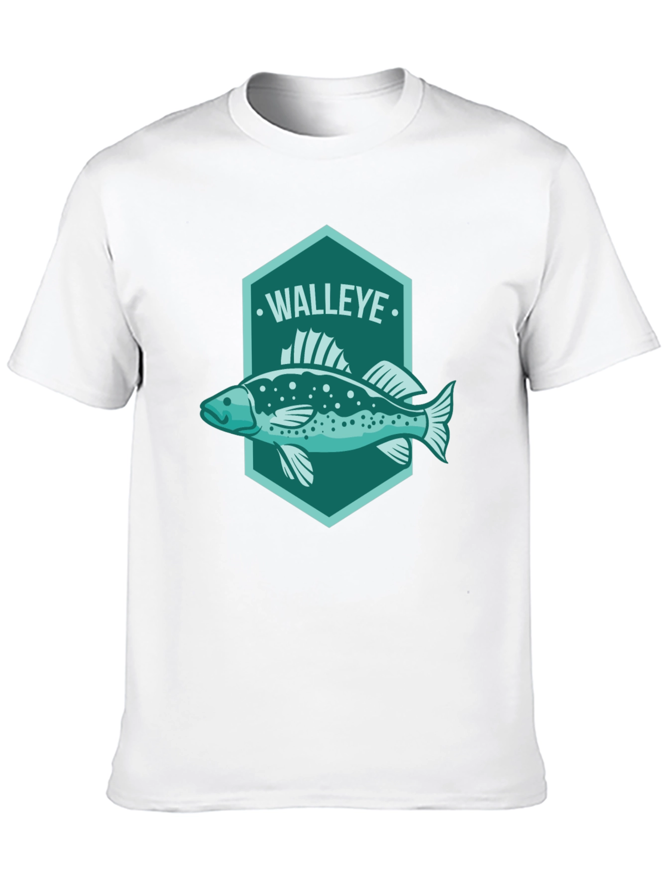 Walleye Fish Graphic Tee - Anglers Choice!