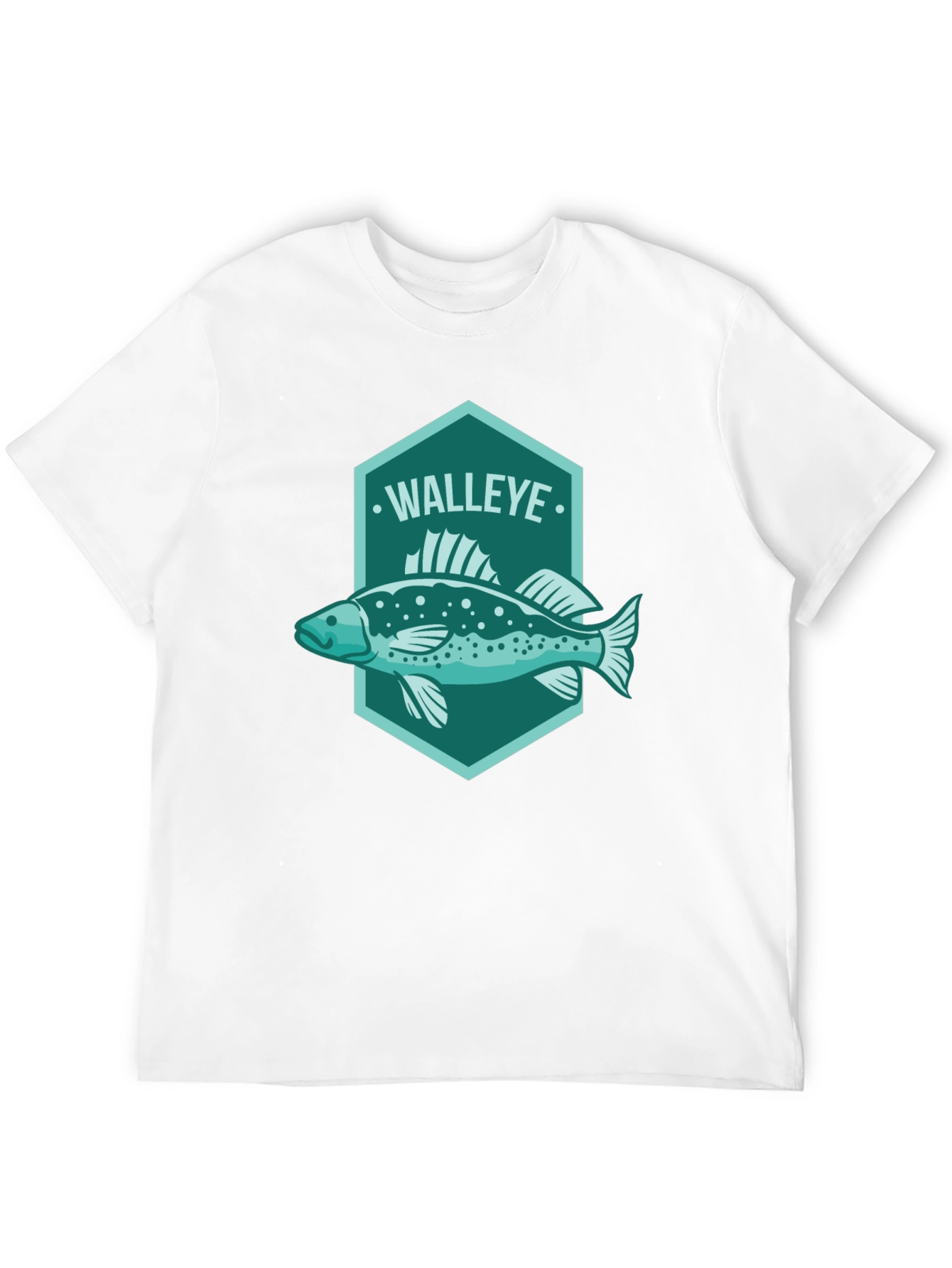 Walleye Fish Graphic Tee - Anglers Choice!