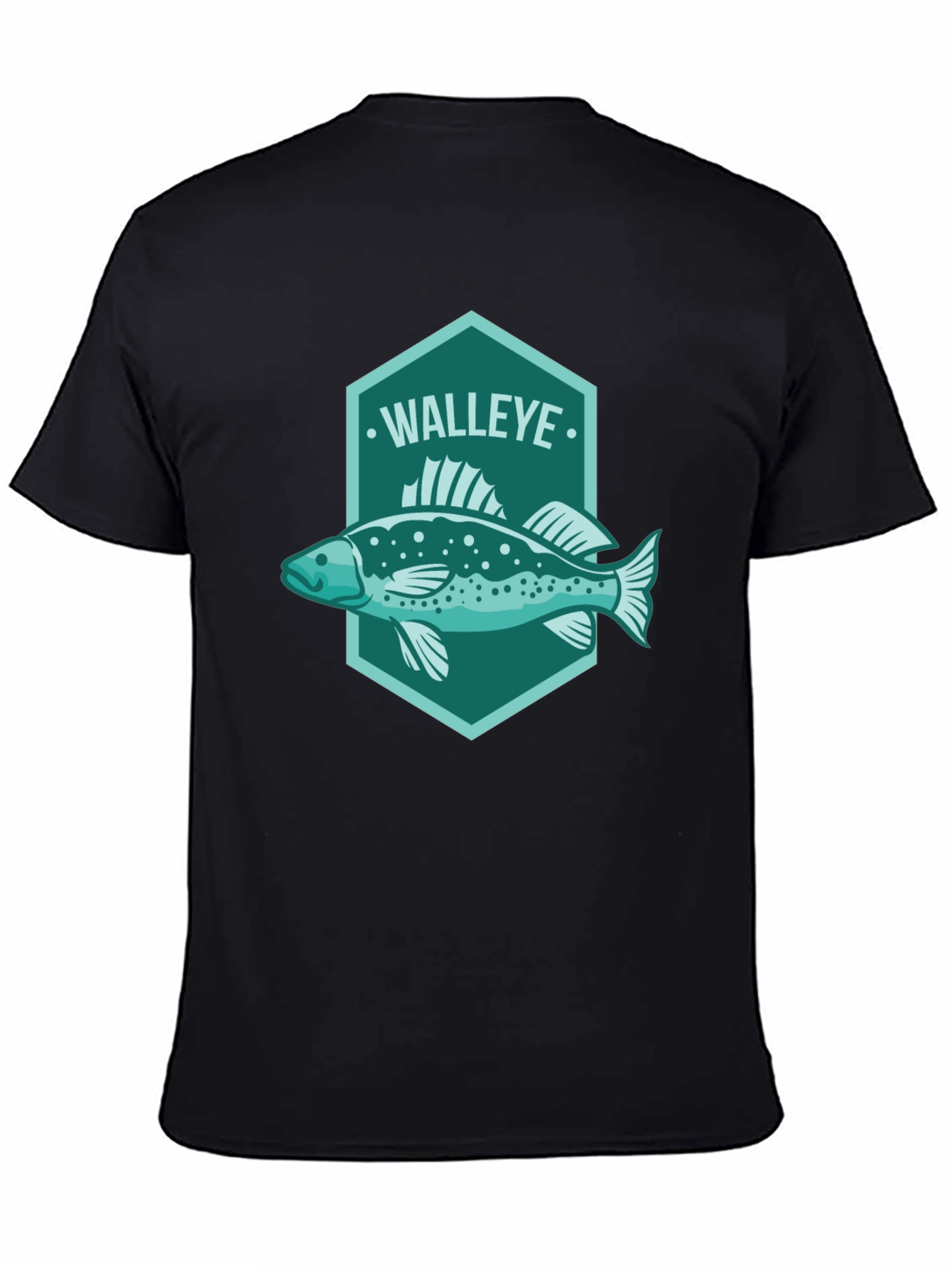 Walleye Fish Graphic Tee - Anglers Choice!