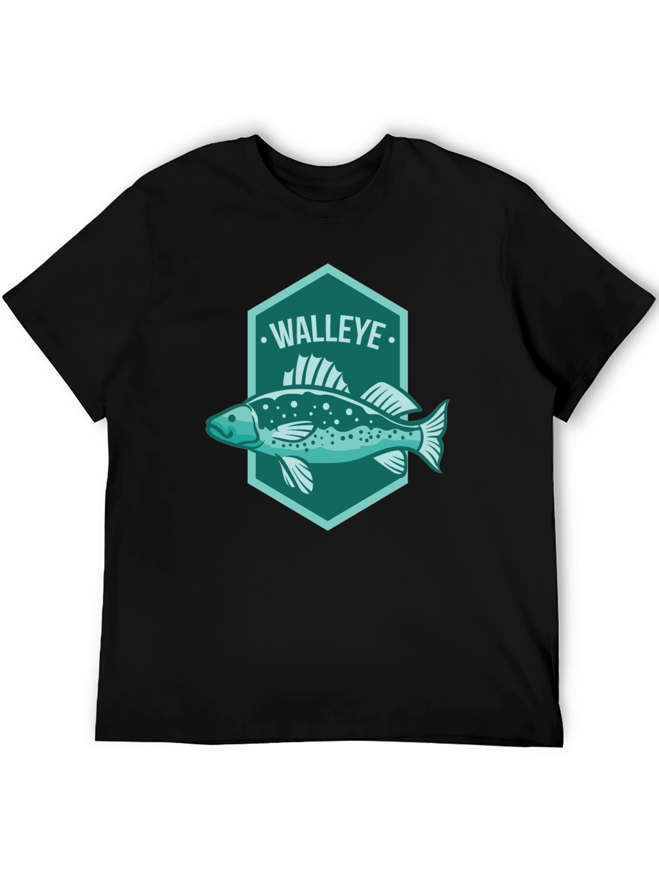 Walleye Fish Graphic Tee - Anglers Choice!