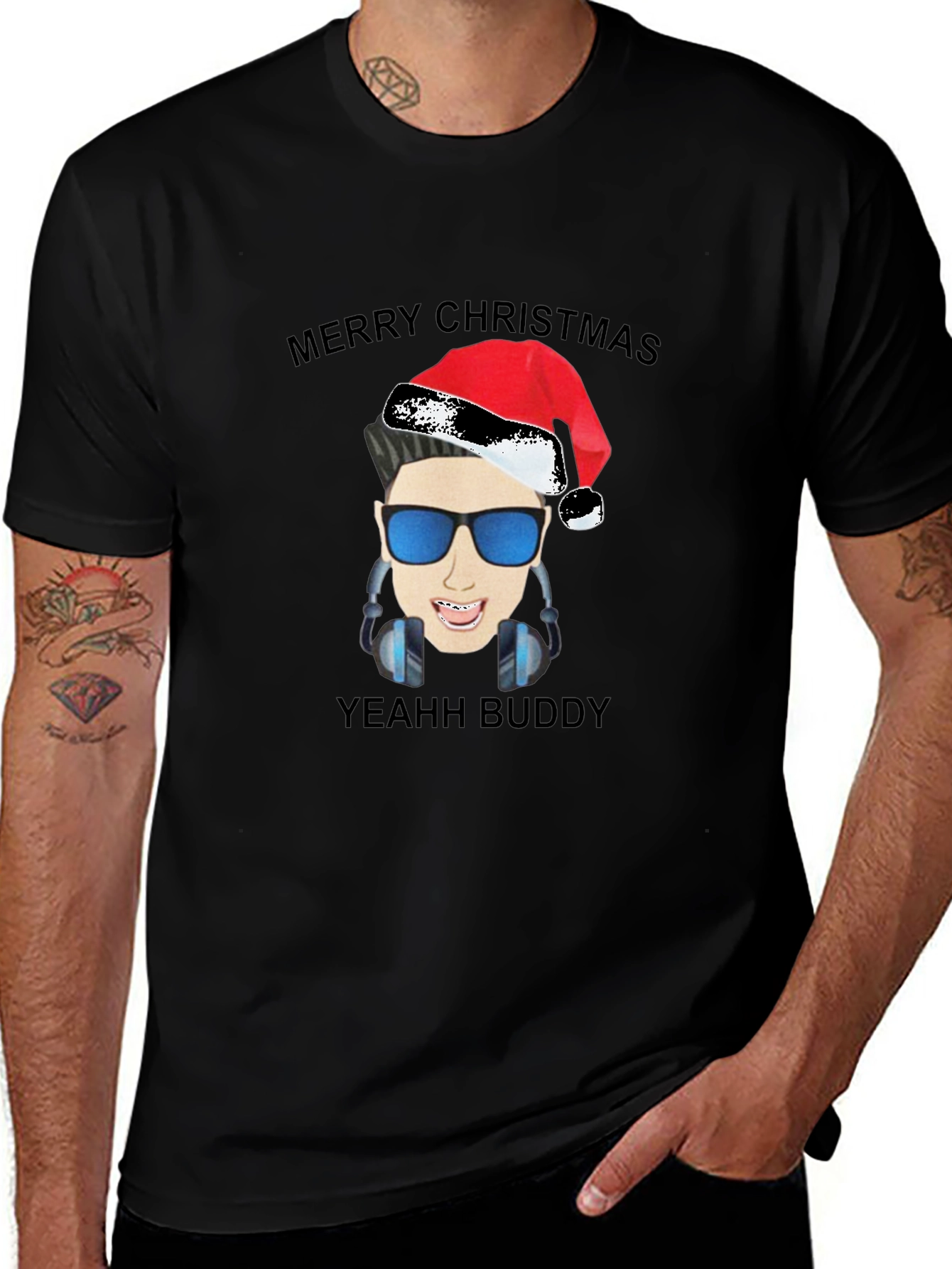 Merry Christmas Yeahh Buddy Graphic Tee