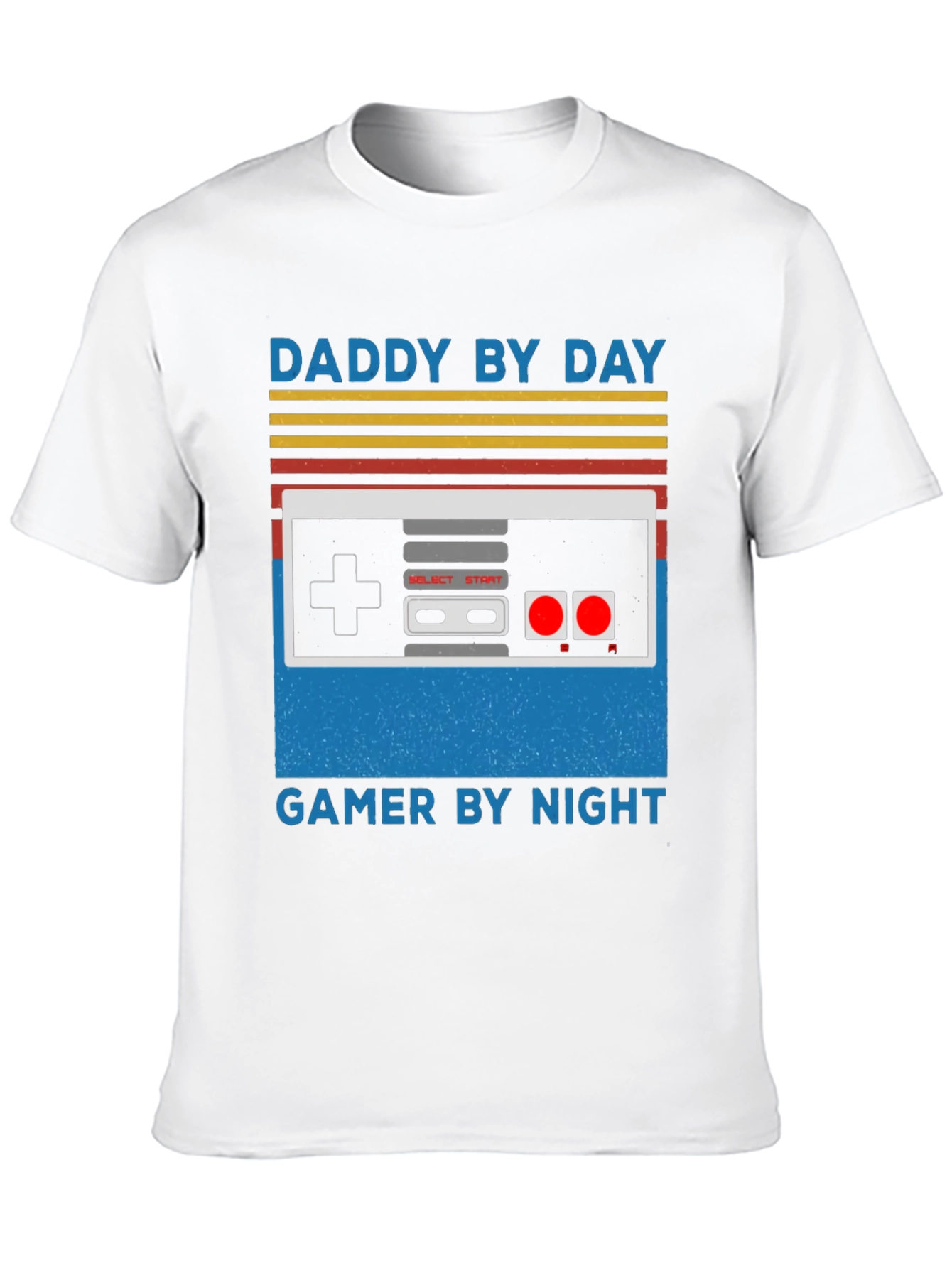 Daddy By Day Gamer By Night Graphic Tee
