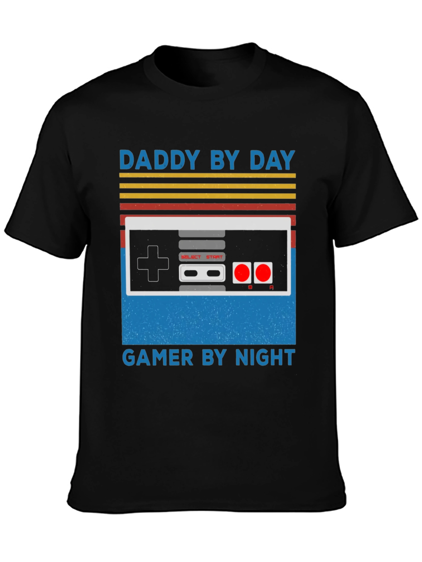 Daddy By Day Gamer By Night Graphic Tee