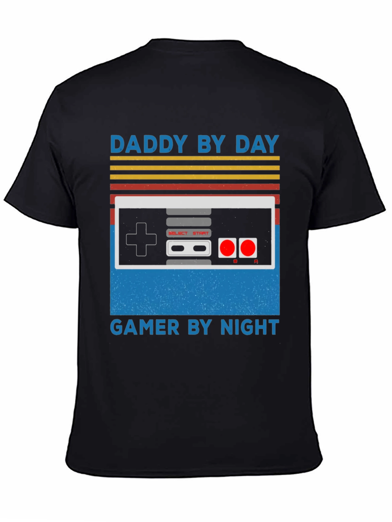 Daddy By Day Gamer By Night Graphic Tee
