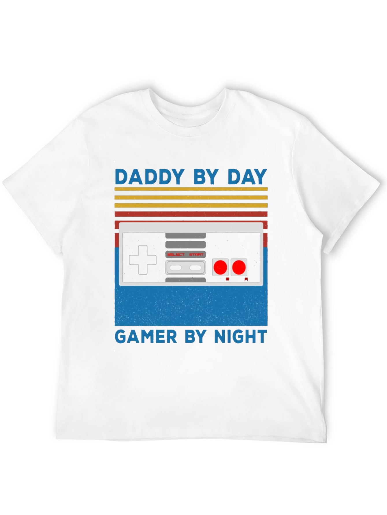 Daddy By Day Gamer By Night Graphic Tee