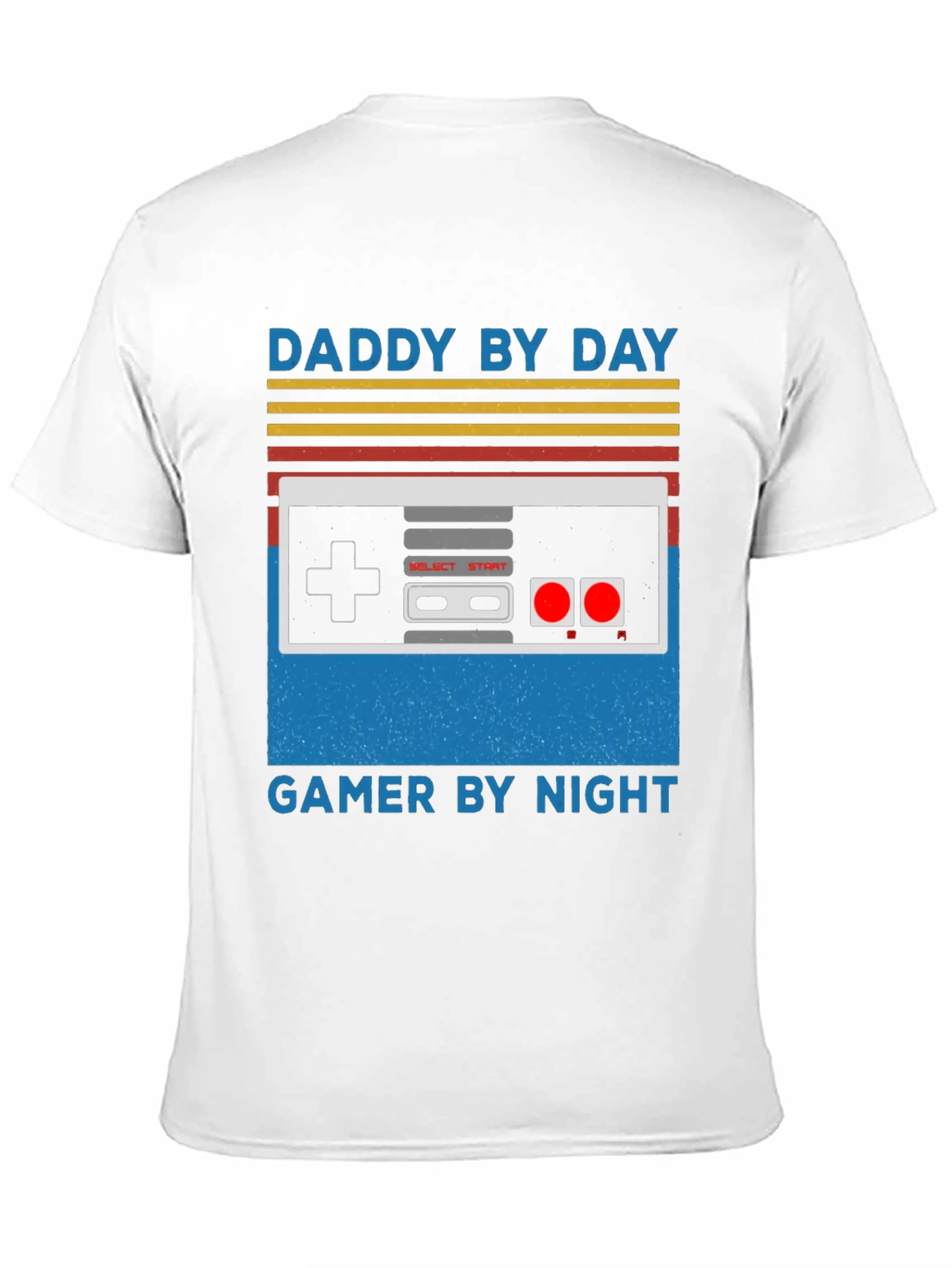 Daddy By Day Gamer By Night Graphic Tee
