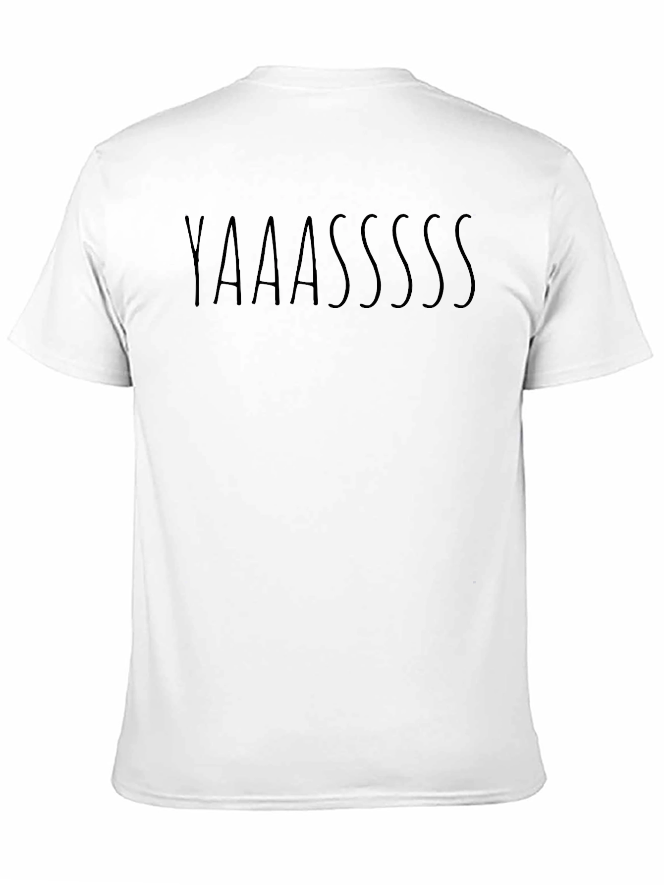 Yaaasssss Graphic Tee - Stylish Casual Comfort