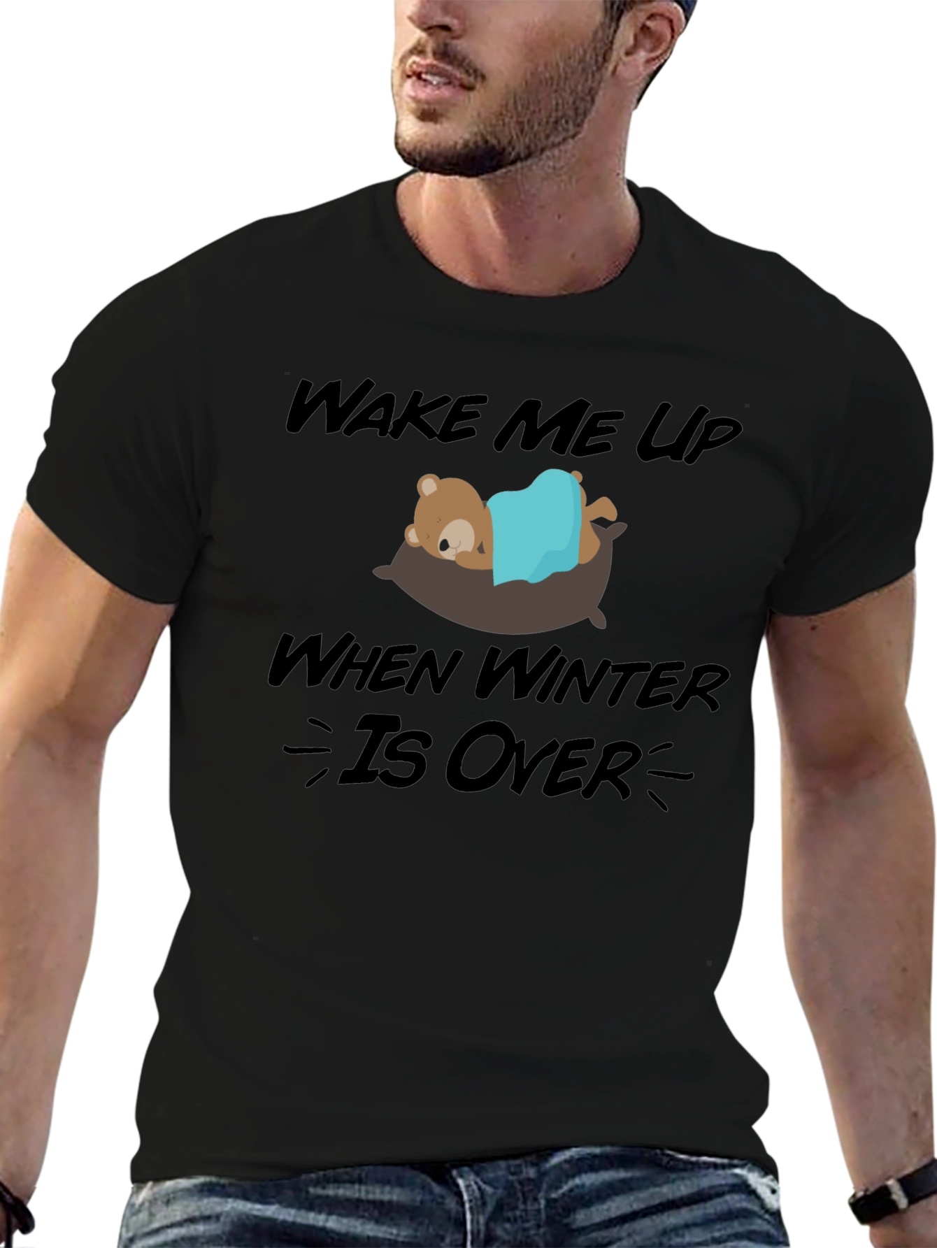 Wake Me Up When Winter Is Over Graphic Tee