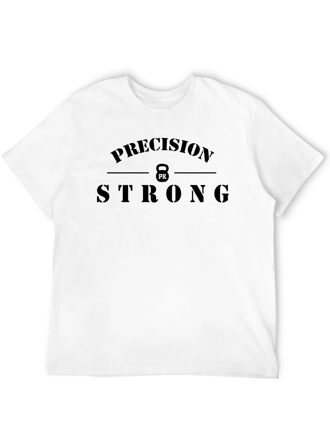 Precision Strong Black T-Shirt