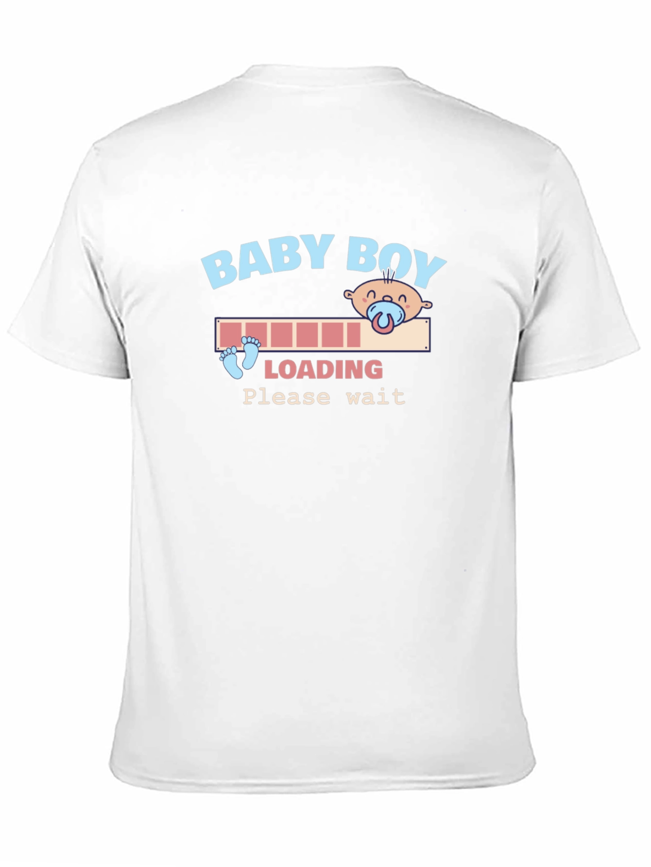 Baby Boy Loading T-Shirt - New Dad Gift