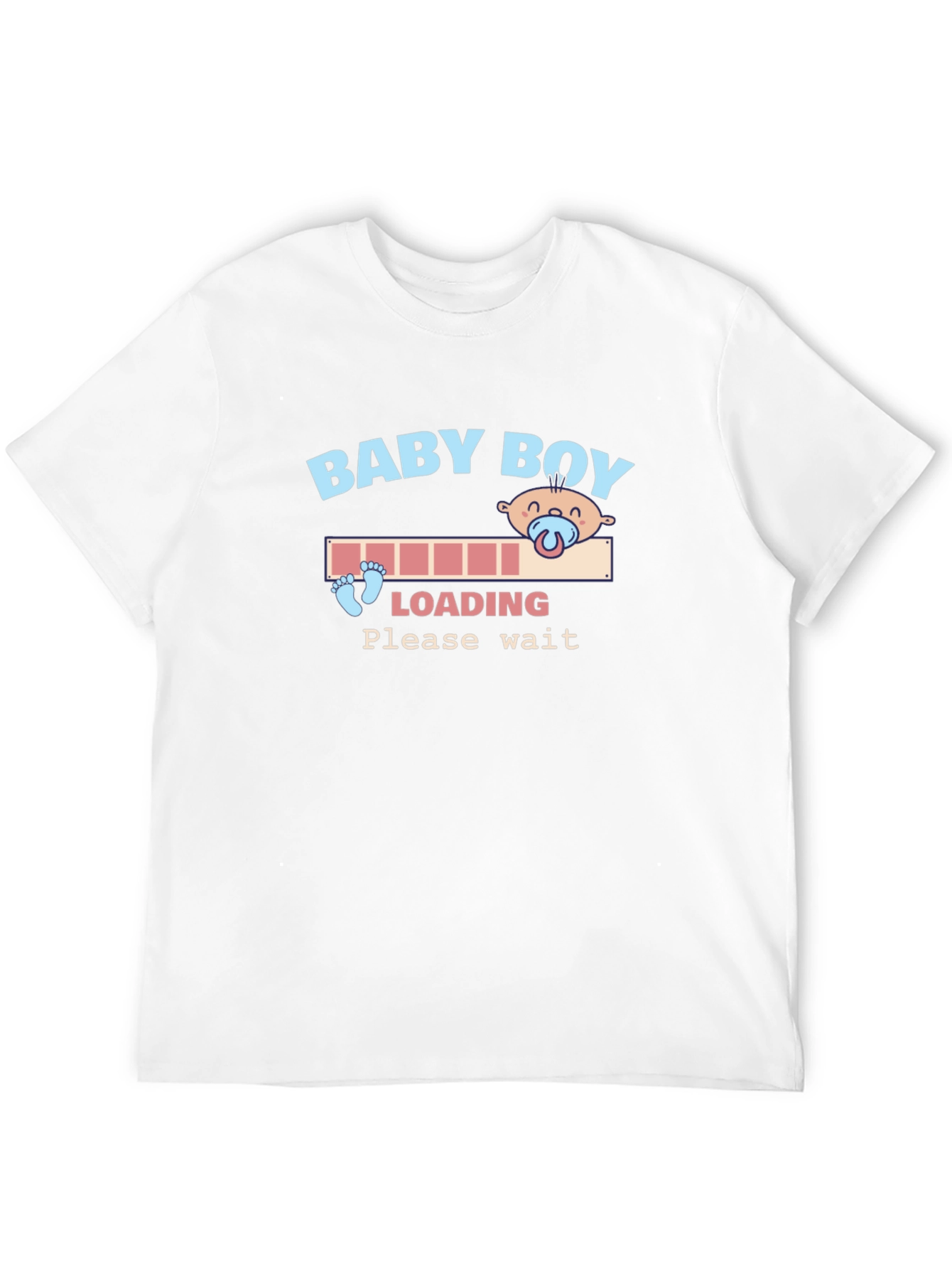 Baby Boy Loading T-Shirt - New Dad Gift