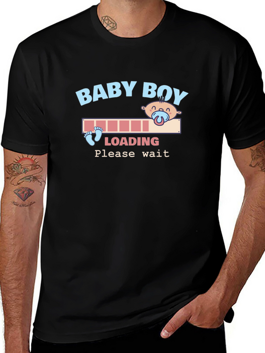 Baby Boy Loading T-Shirt - New Dad Gift