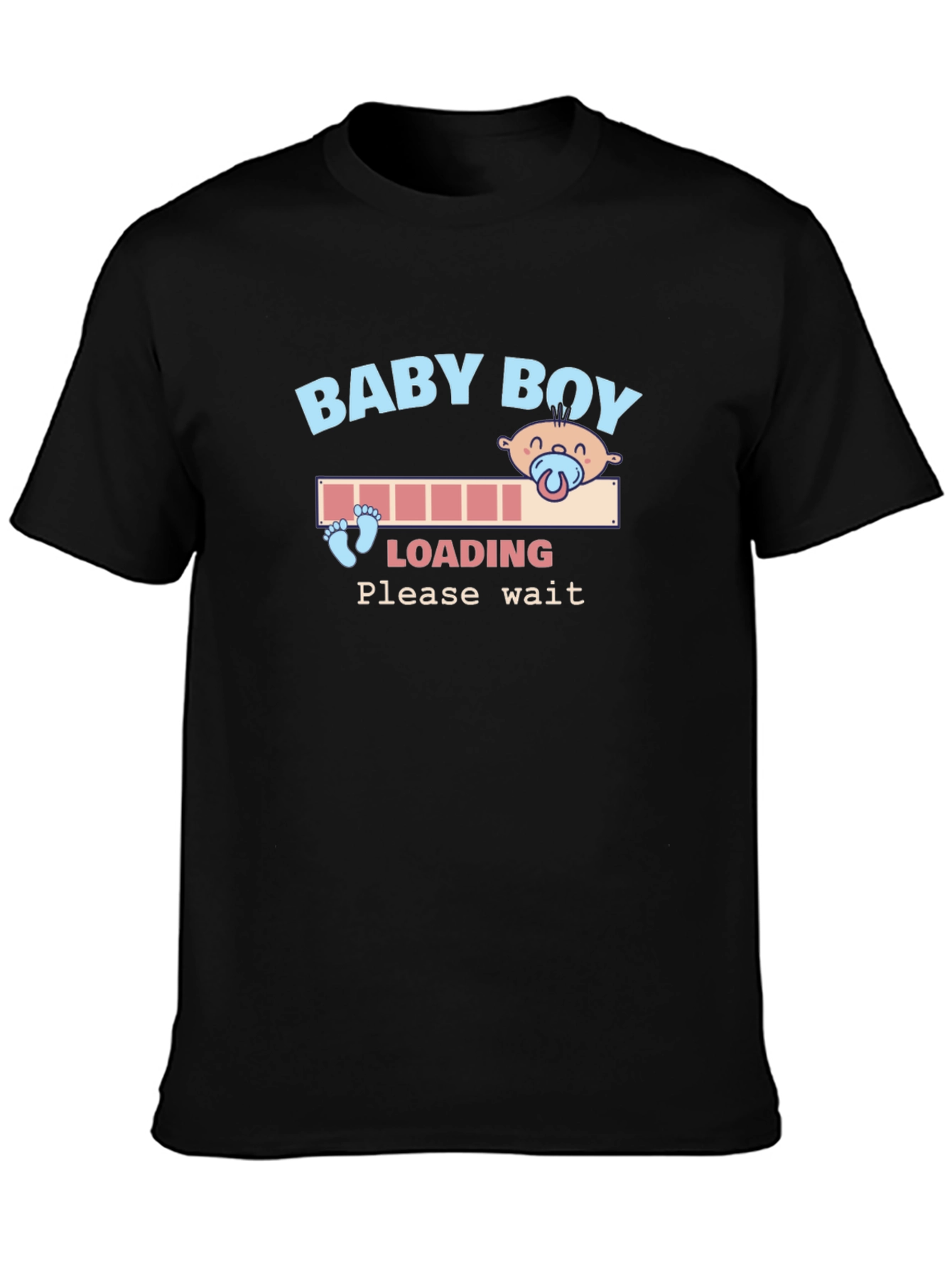 Baby Boy Loading T-Shirt - New Dad Gift