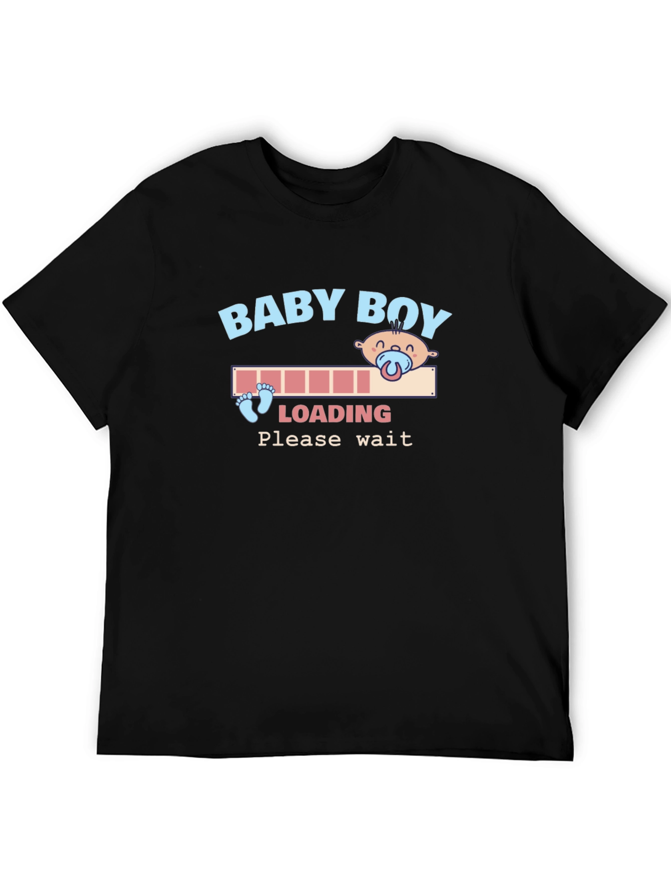 Baby Boy Loading T-Shirt - New Dad Gift