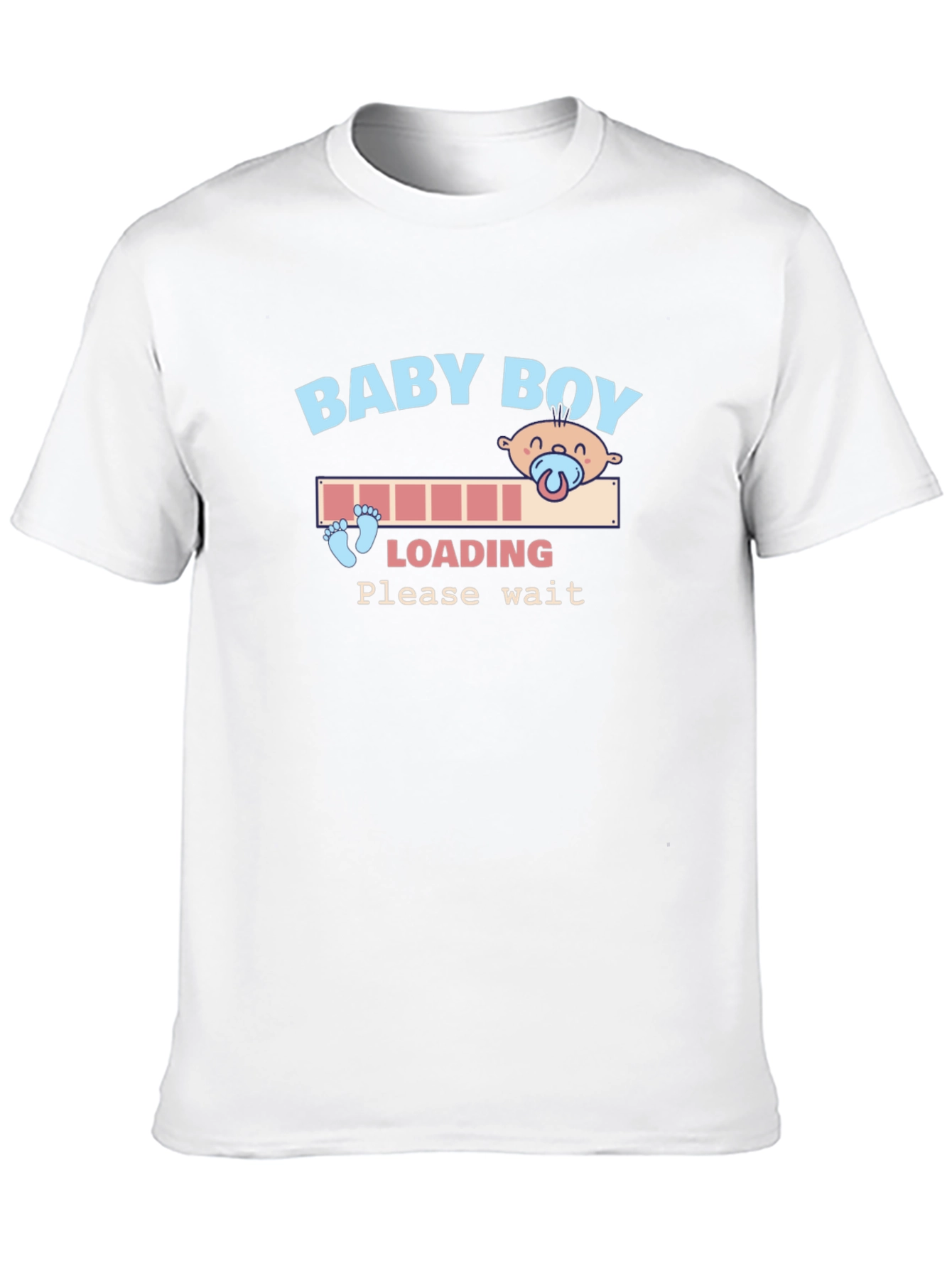 Baby Boy Loading T-Shirt - New Dad Gift