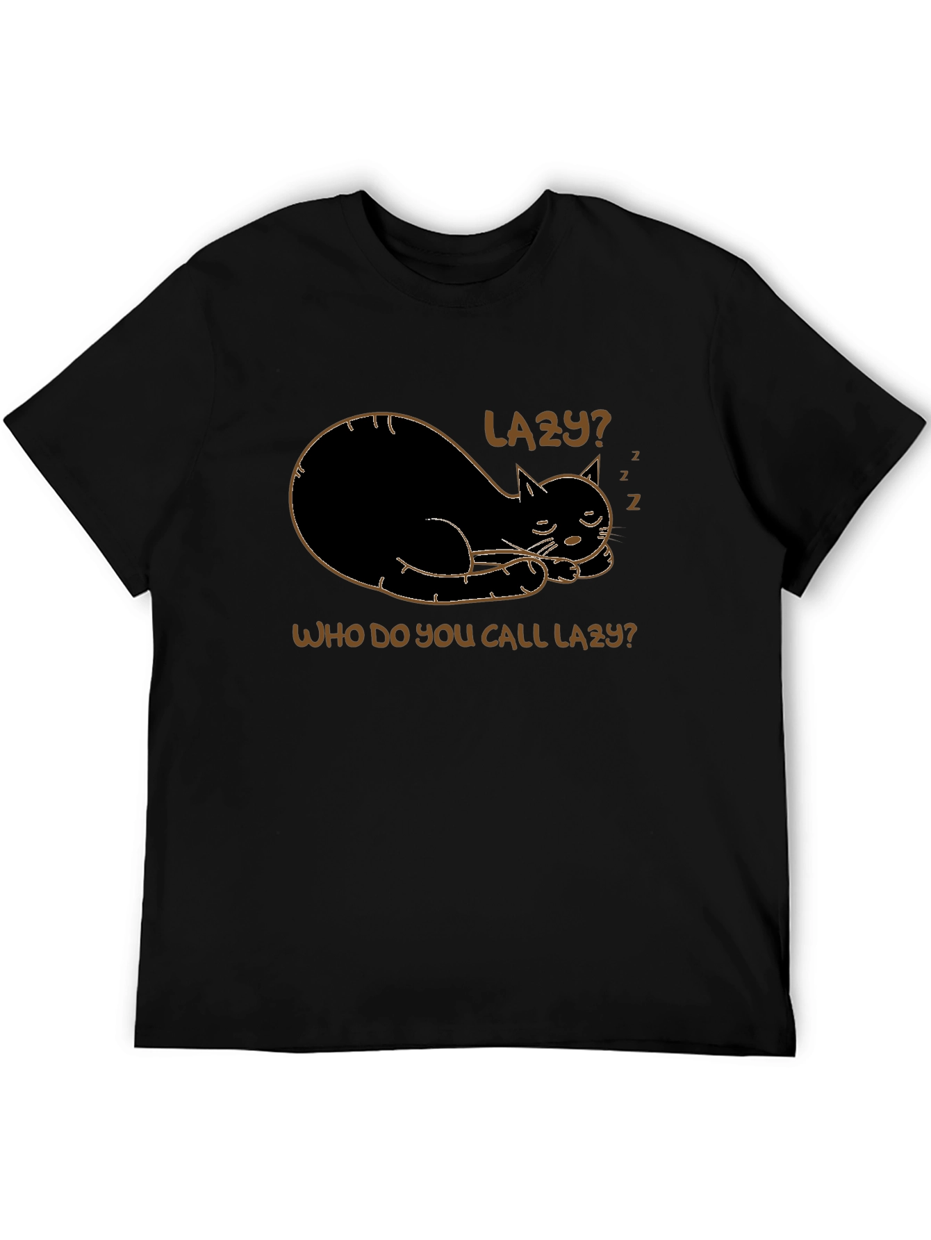 Lazy Cat T-Shirt - Funny & Comfy