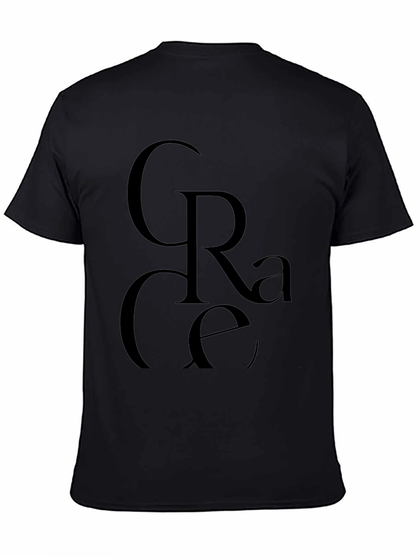 Graceful Black T-Shirt