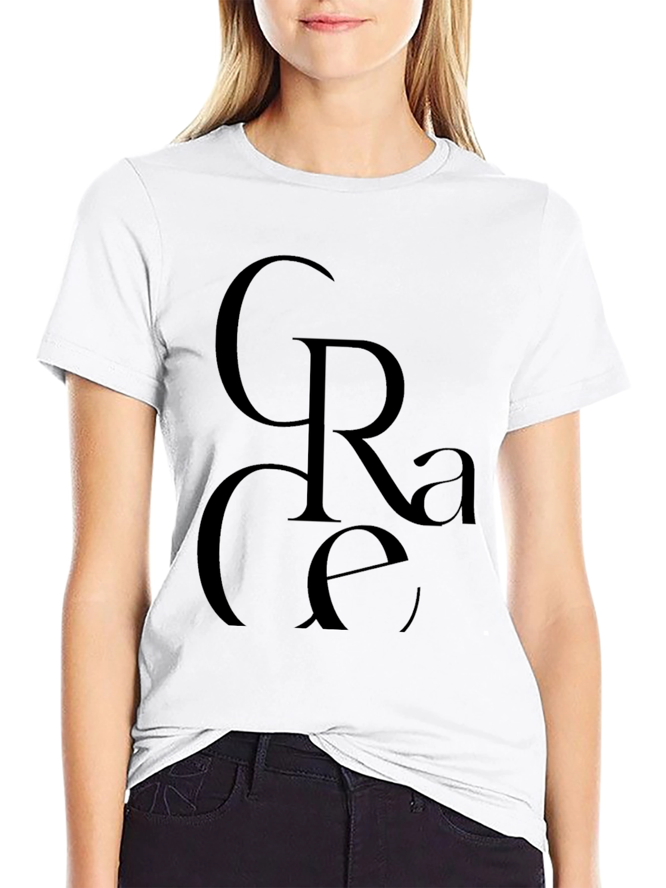 Graceful Black T-Shirt
