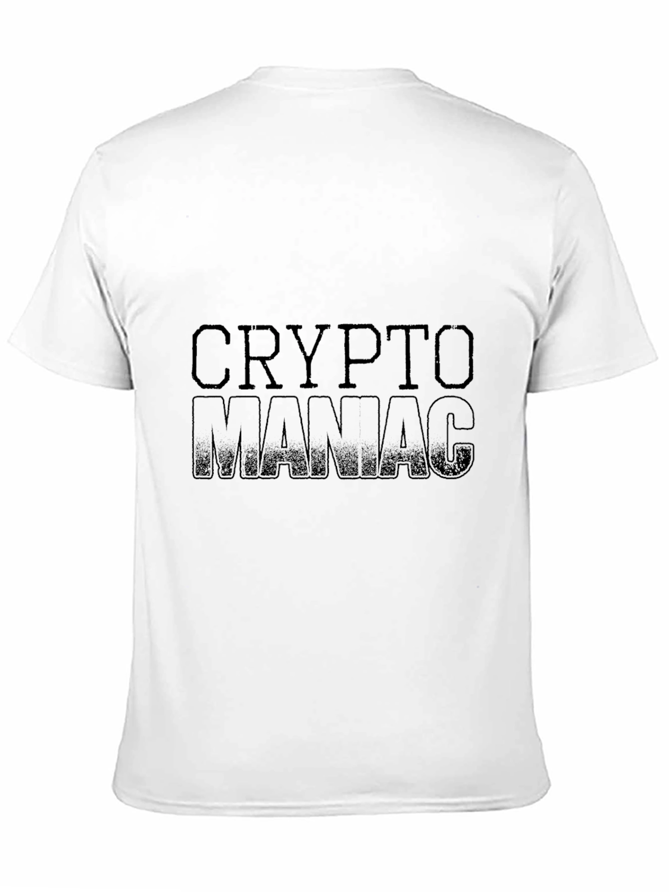 Crypto Maniac Black T-Shirt