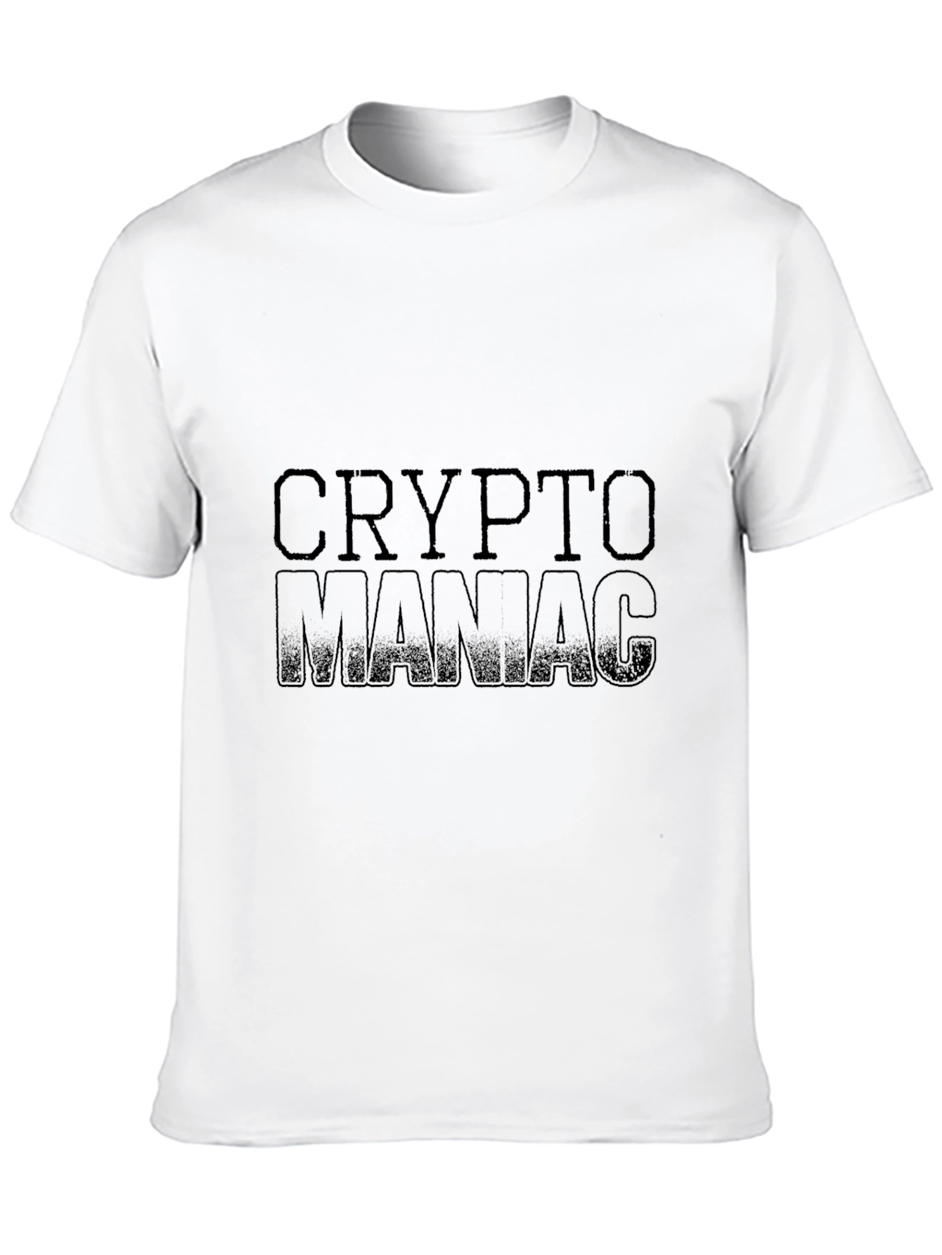 Crypto Maniac Black T-Shirt