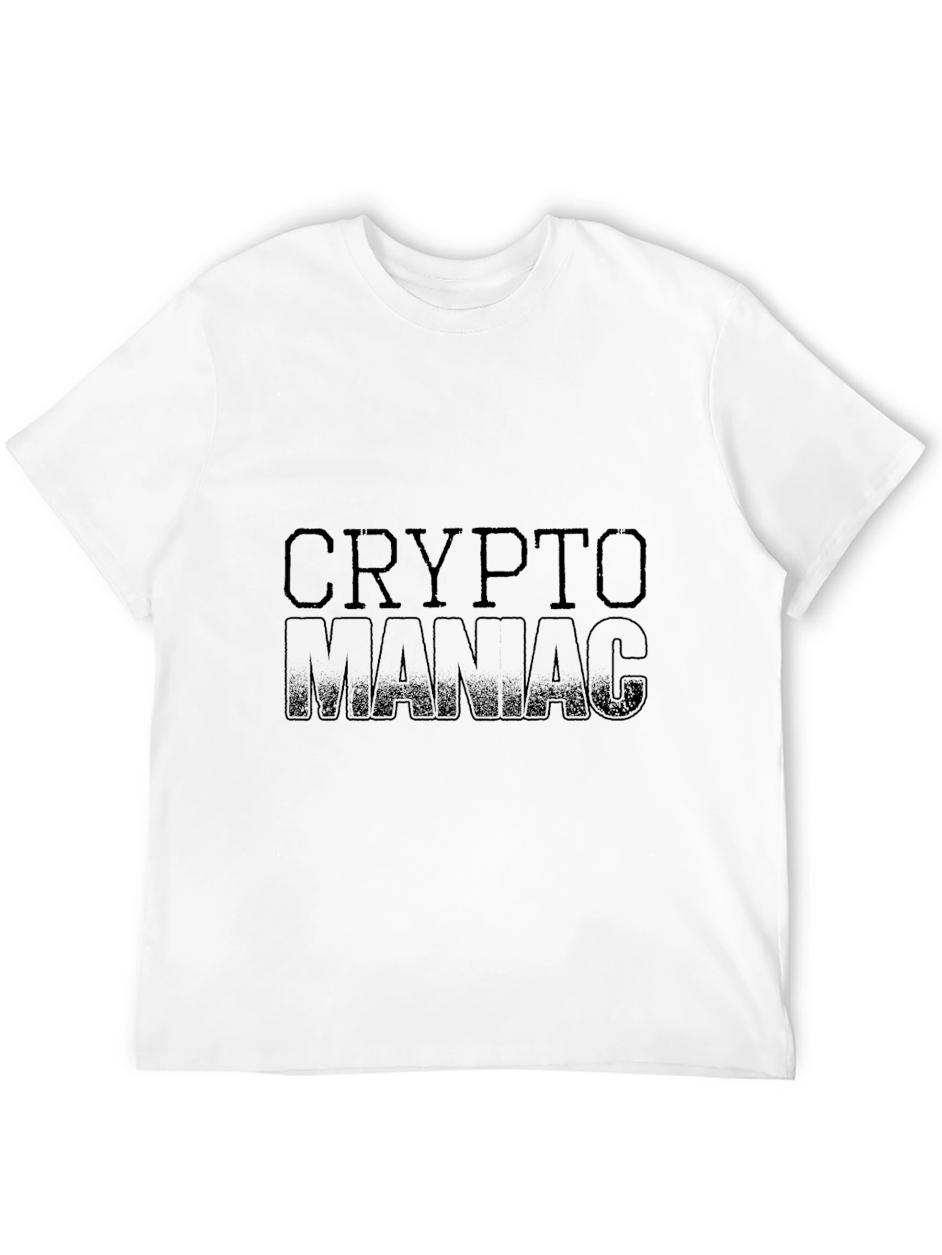 Crypto Maniac Black T-Shirt