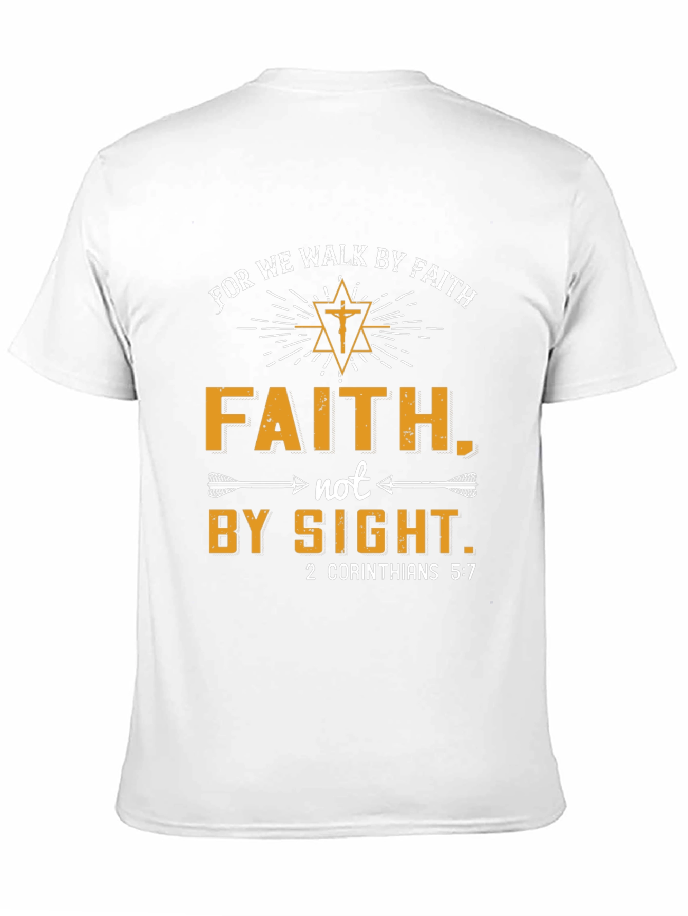 Faith T-Shirt - Walk by Faith - Christian Tee