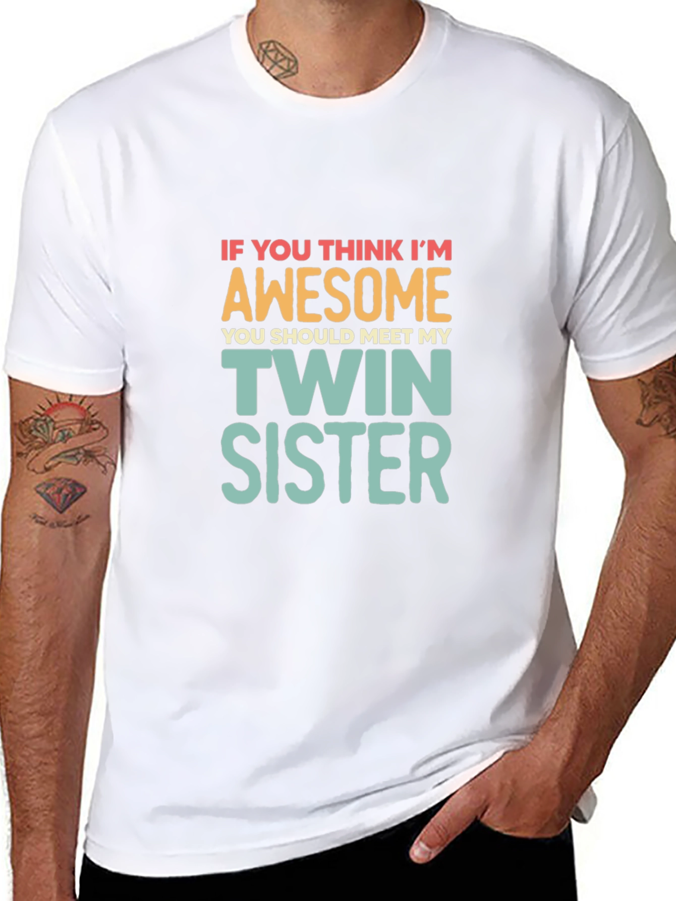 Awesome Twin Sister T-Shirt