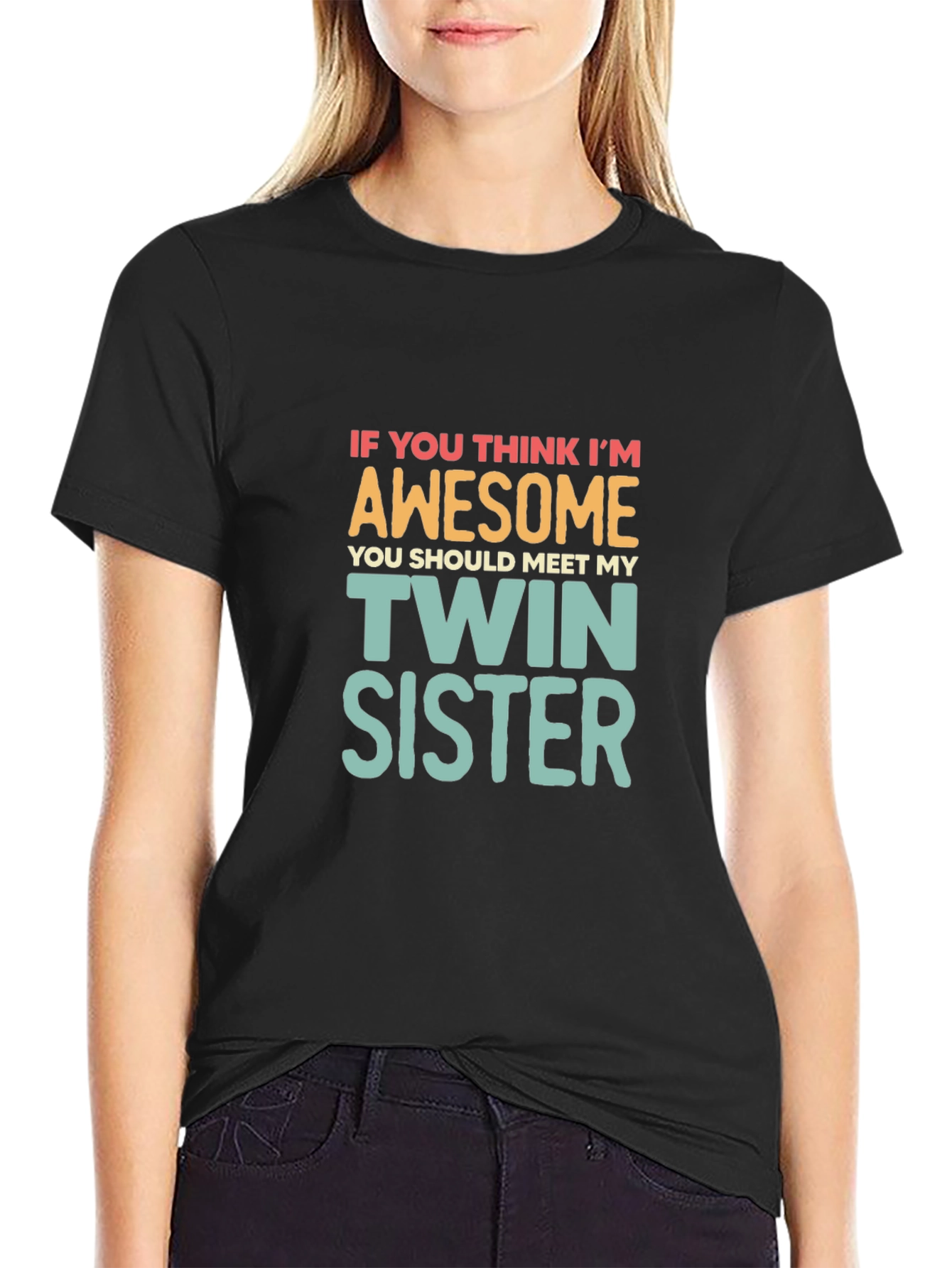 Awesome Twin Sister T-Shirt