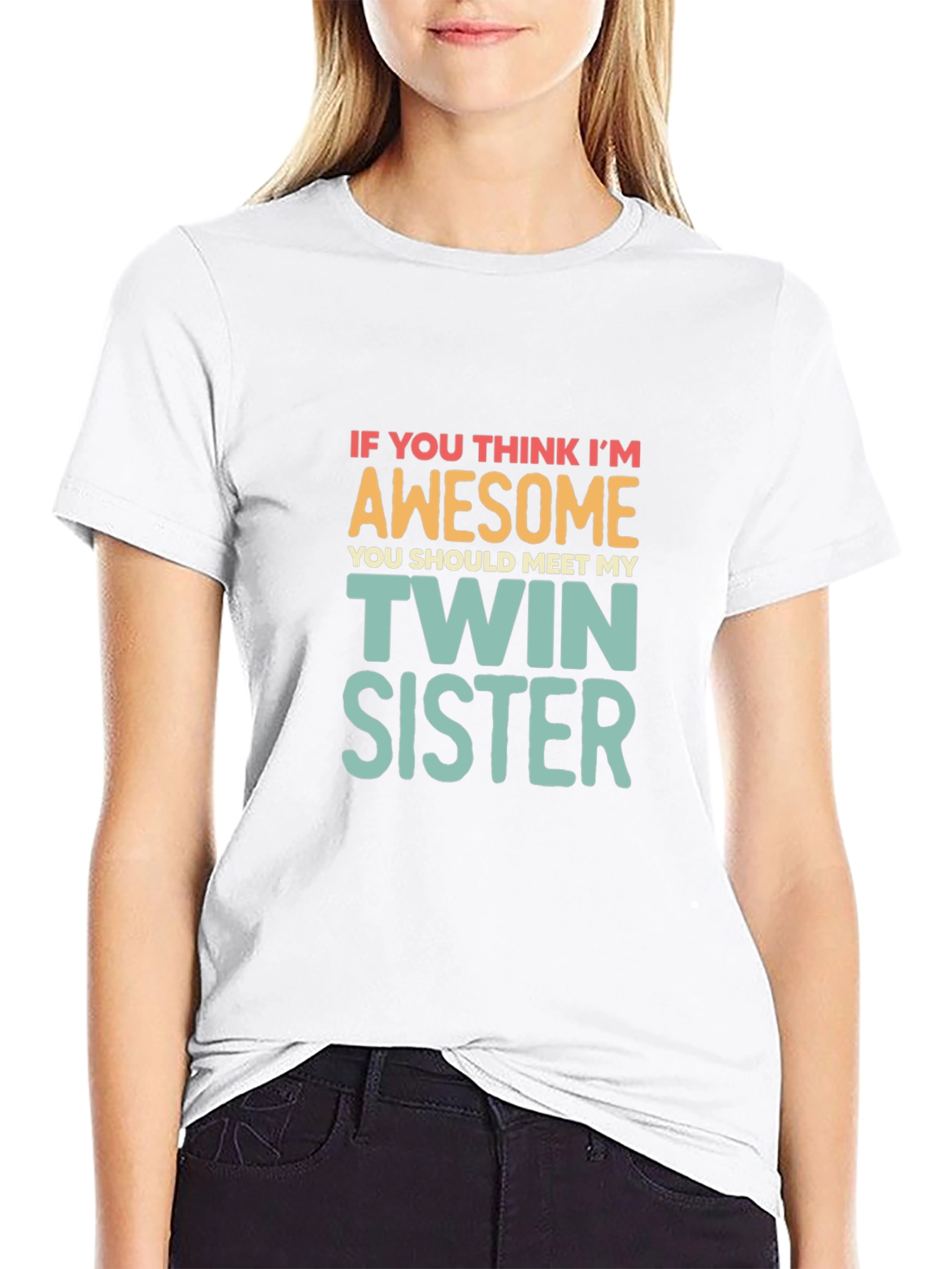 Awesome Twin Sister T-Shirt