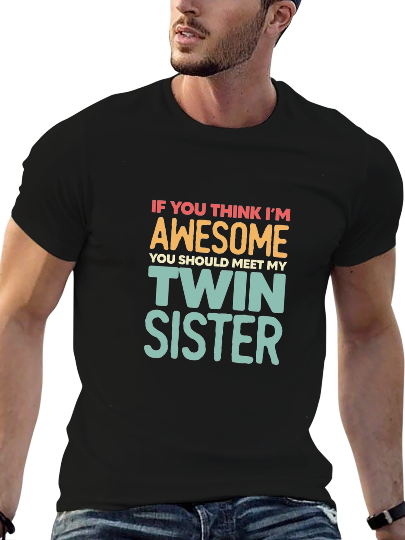 Awesome Twin Sister T-Shirt