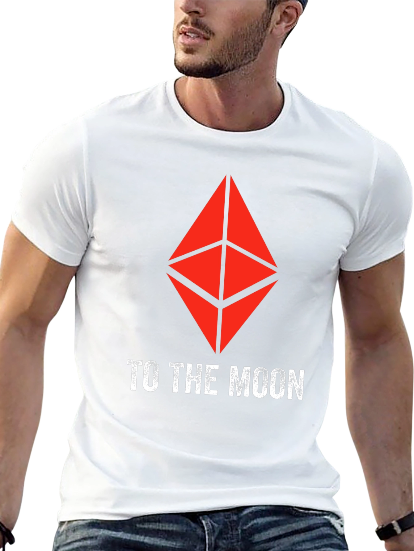 Ethereum To The Moon Crypto T-Shirt