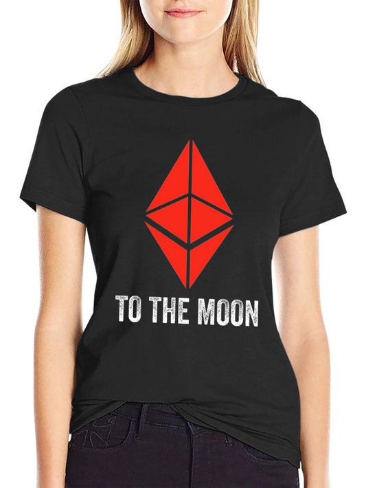 Ethereum To The Moon Crypto T-Shirt