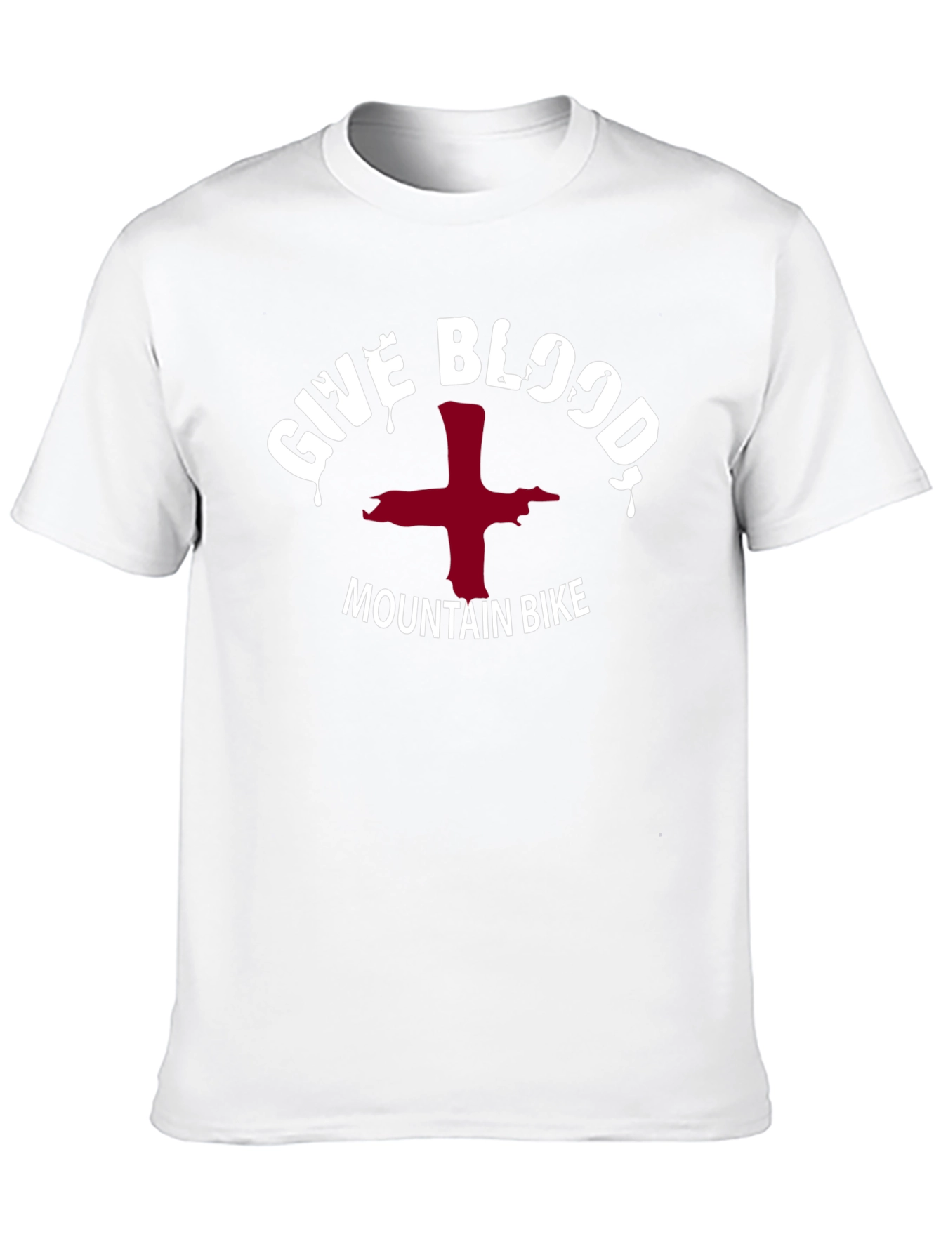 Give Blood Mountain Bike T-Shirt