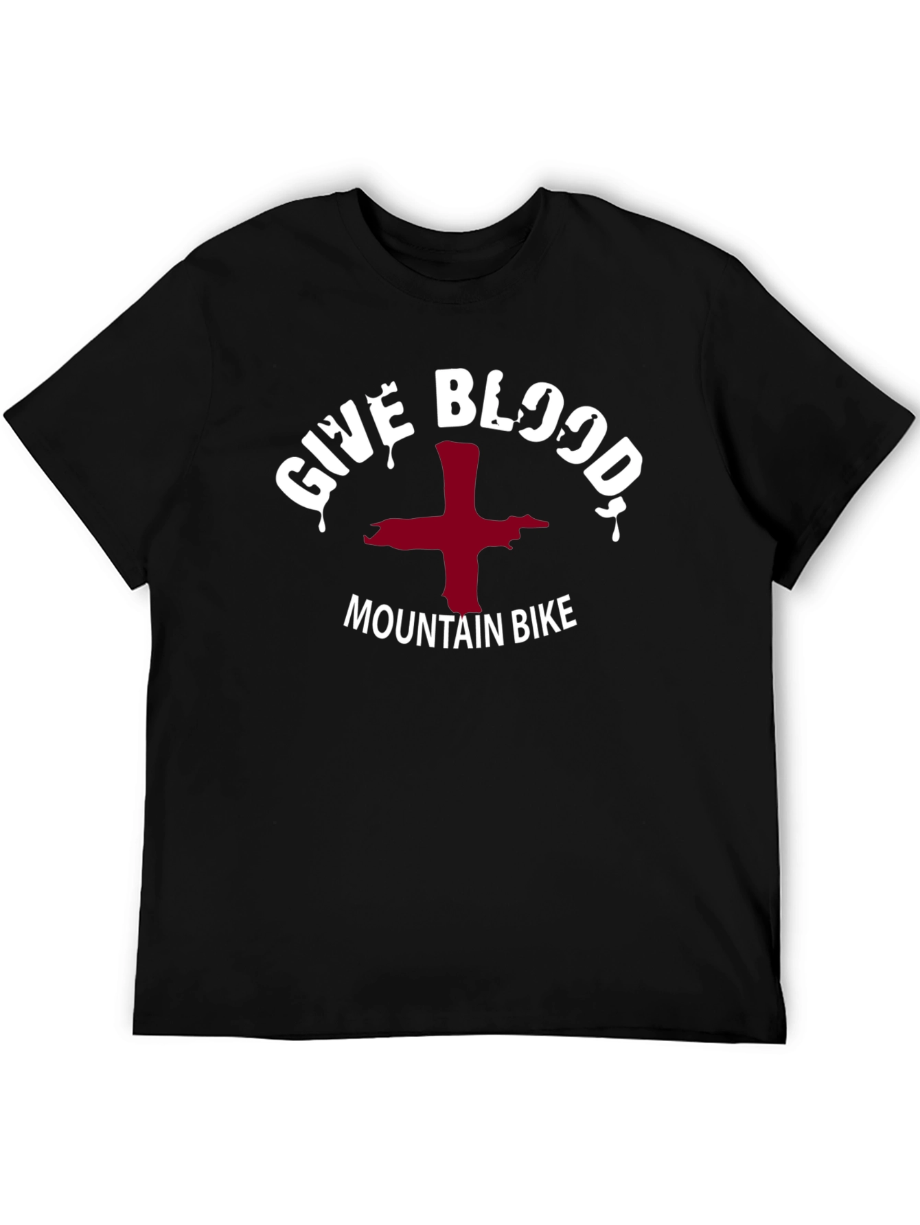 Give Blood Mountain Bike T-Shirt