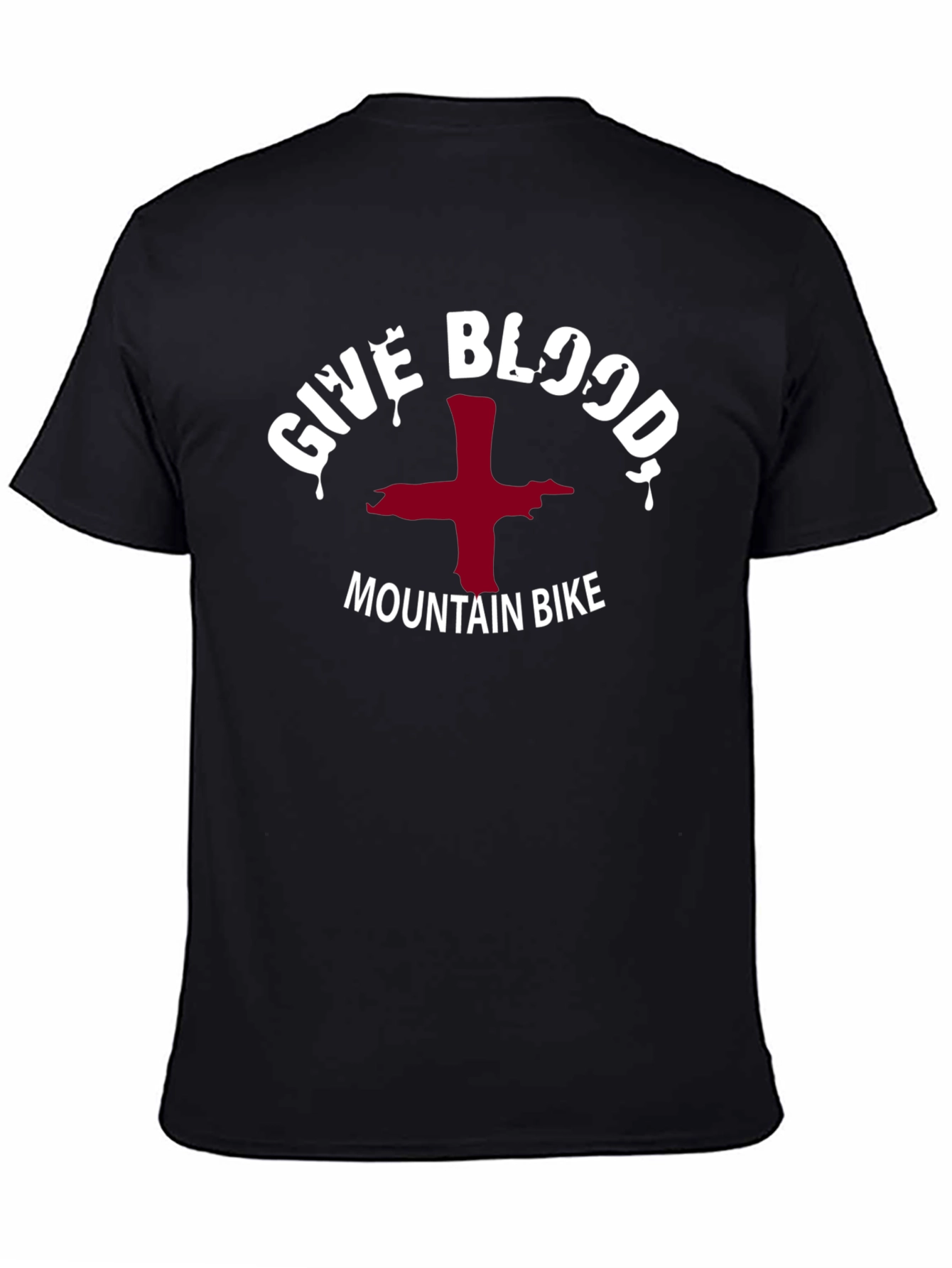 Give Blood Mountain Bike T-Shirt