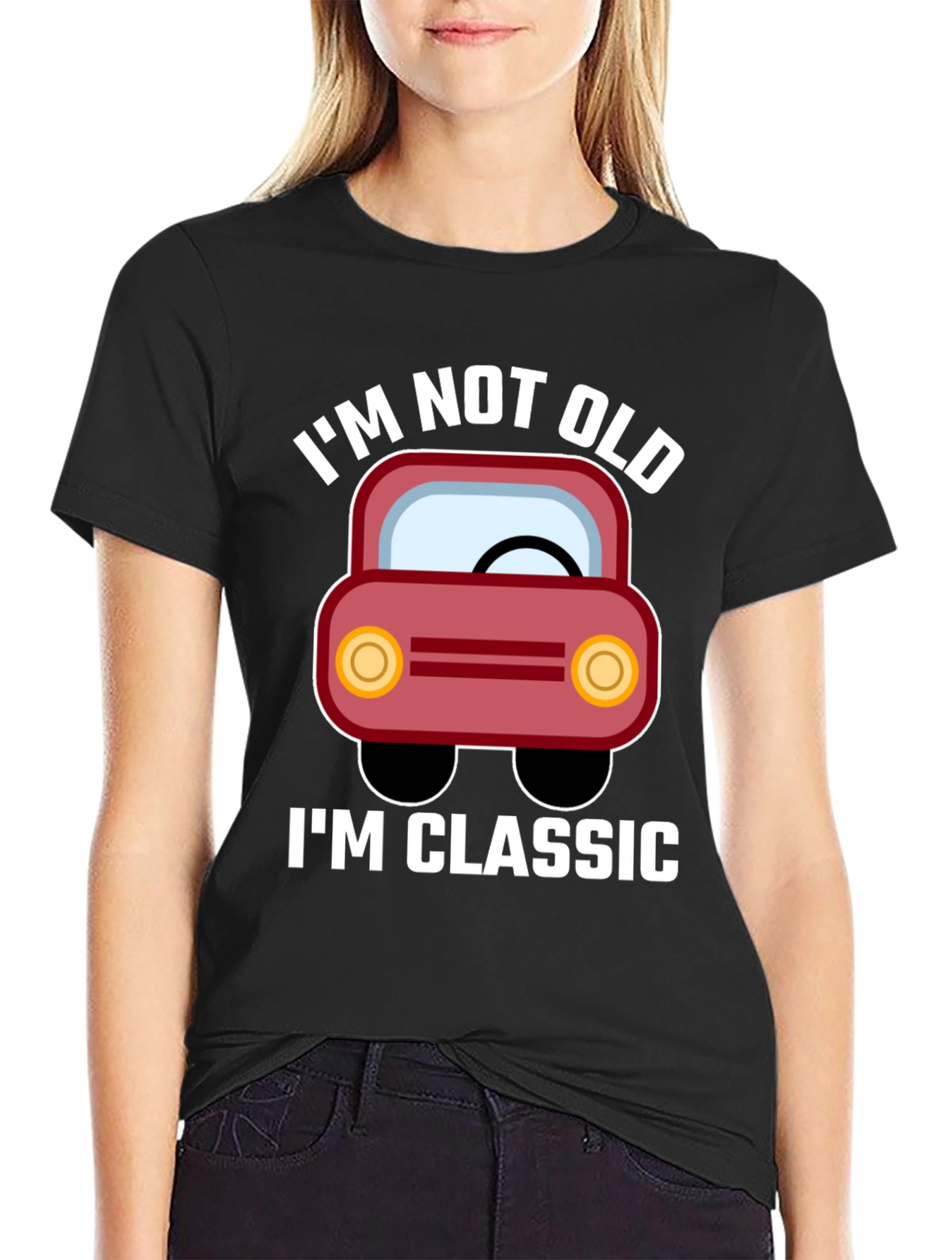 Im Not Old Im Classic Car Graphic Tee