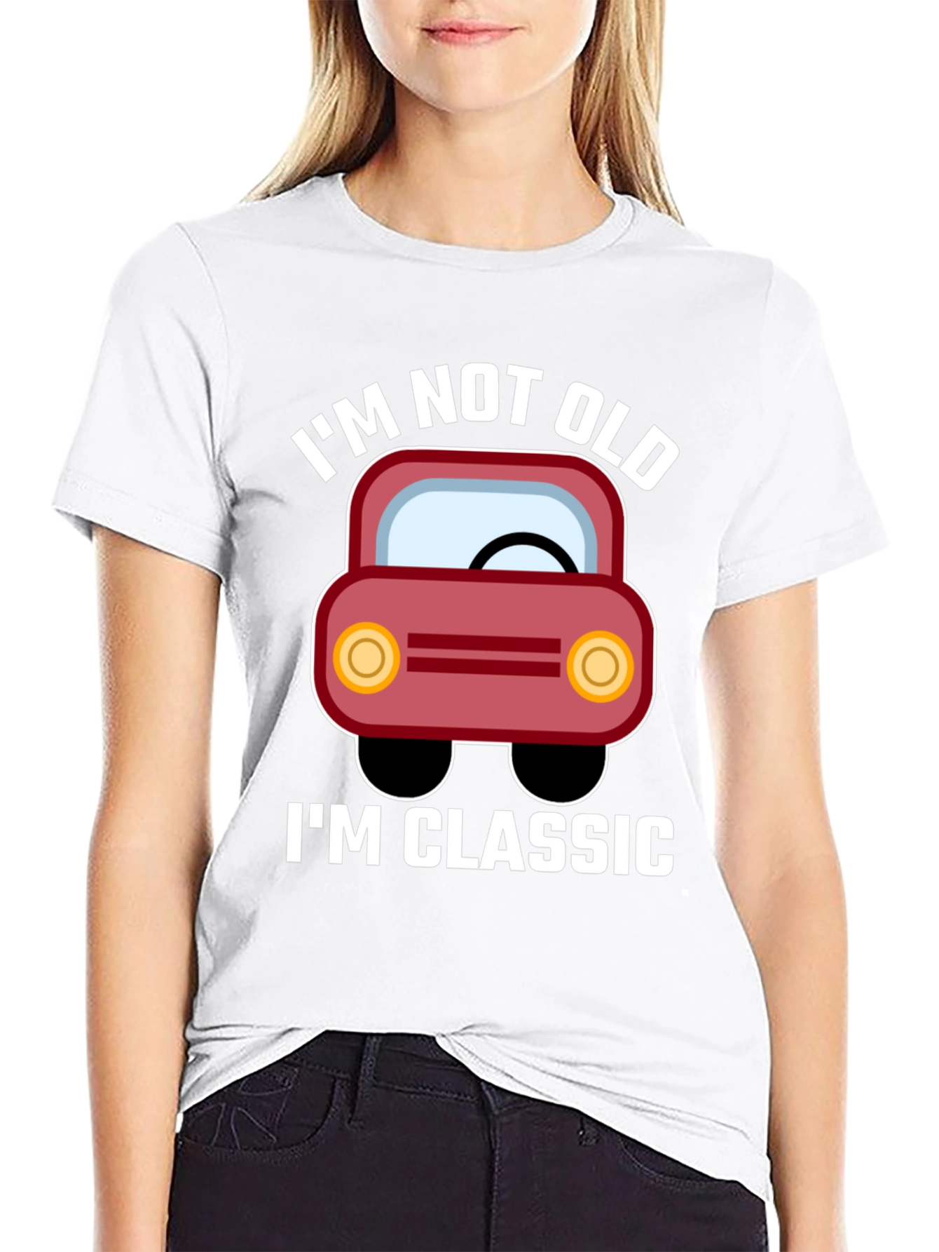 Im Not Old Im Classic Car Graphic Tee
