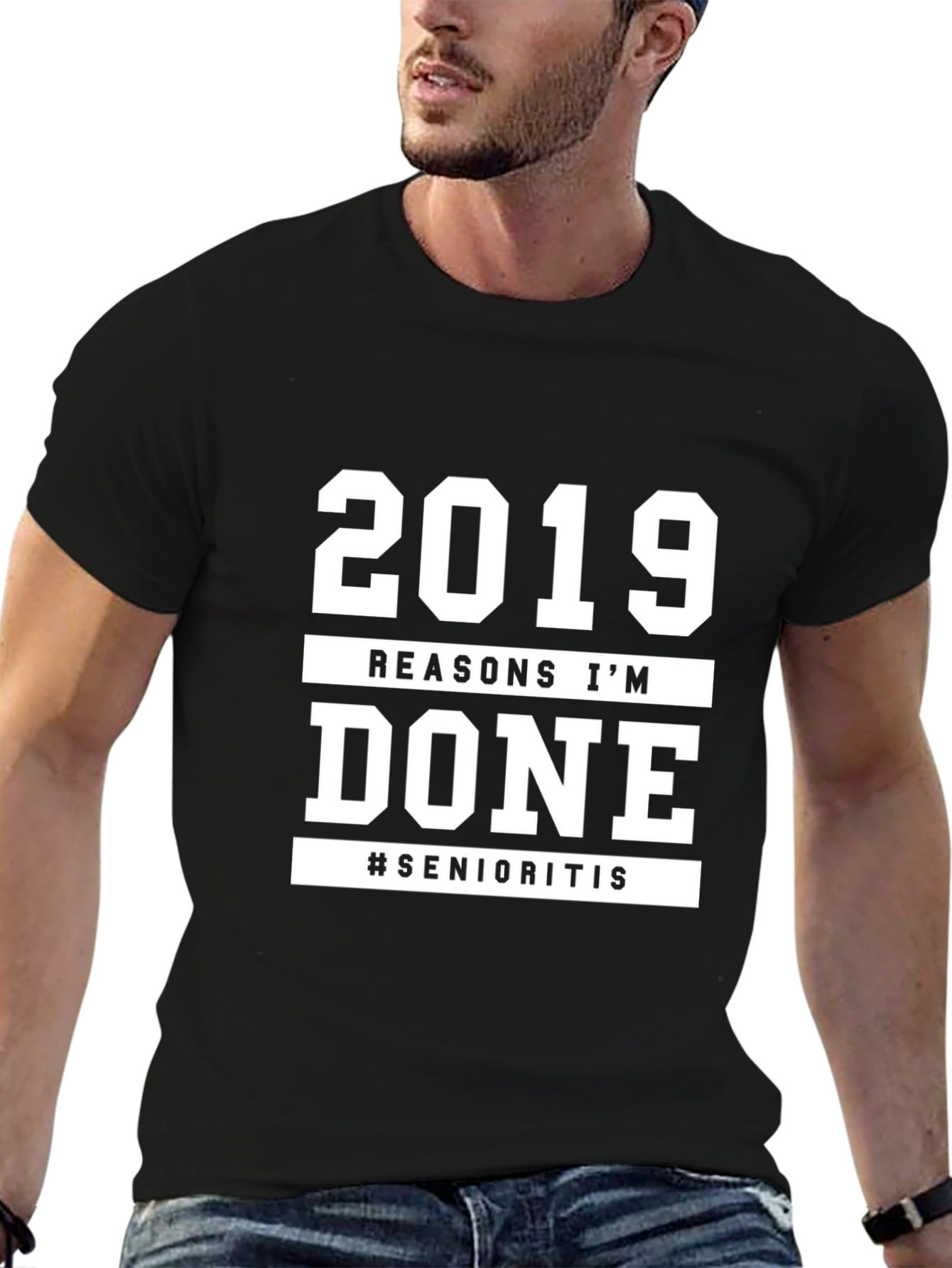 Senioritis 2019 Graphic T-Shirt
