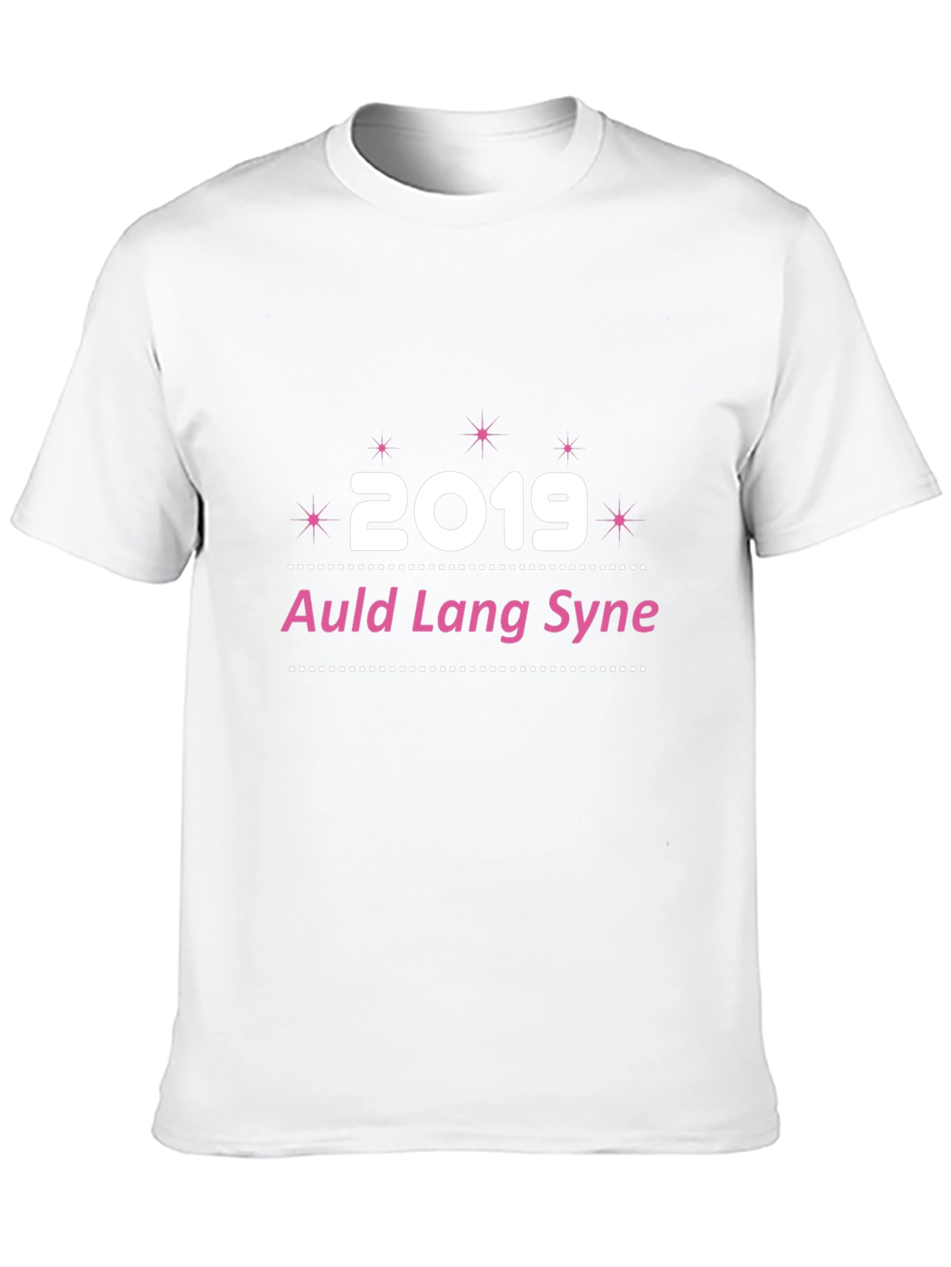 New Years Eve 2019 Auld Lang Syne Black T-Shirt