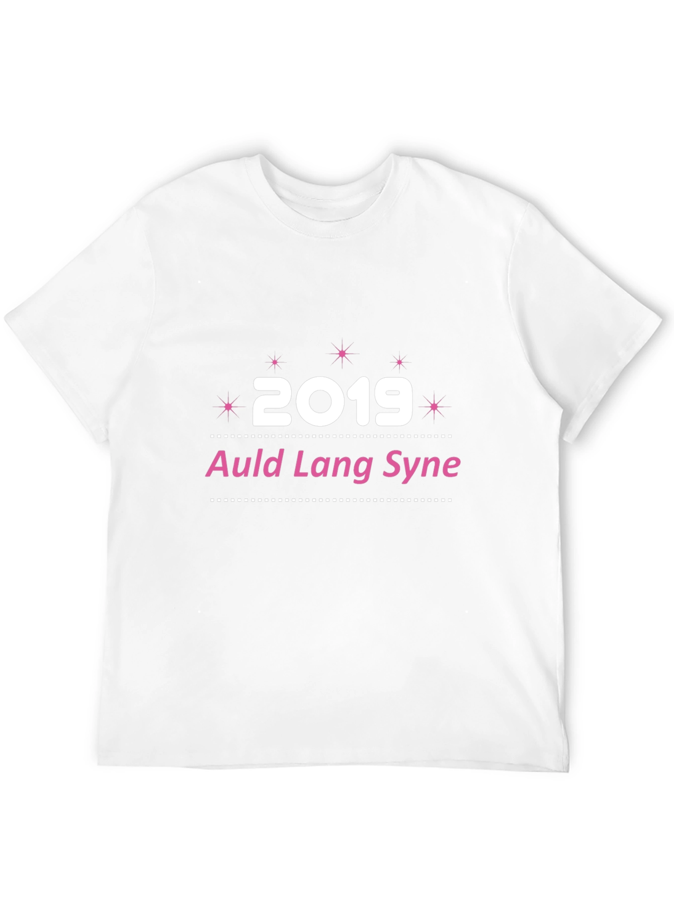 New Years Eve 2019 Auld Lang Syne Black T-Shirt