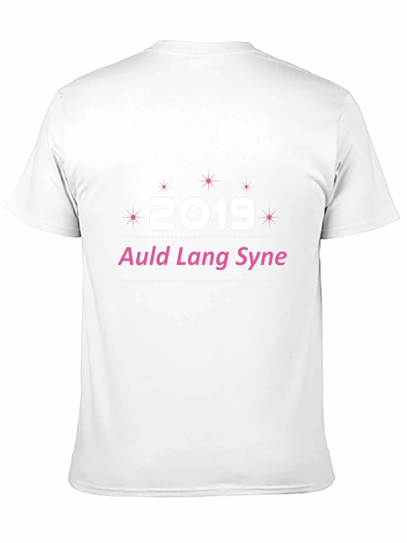 New Years Eve 2019 Auld Lang Syne Black T-Shirt