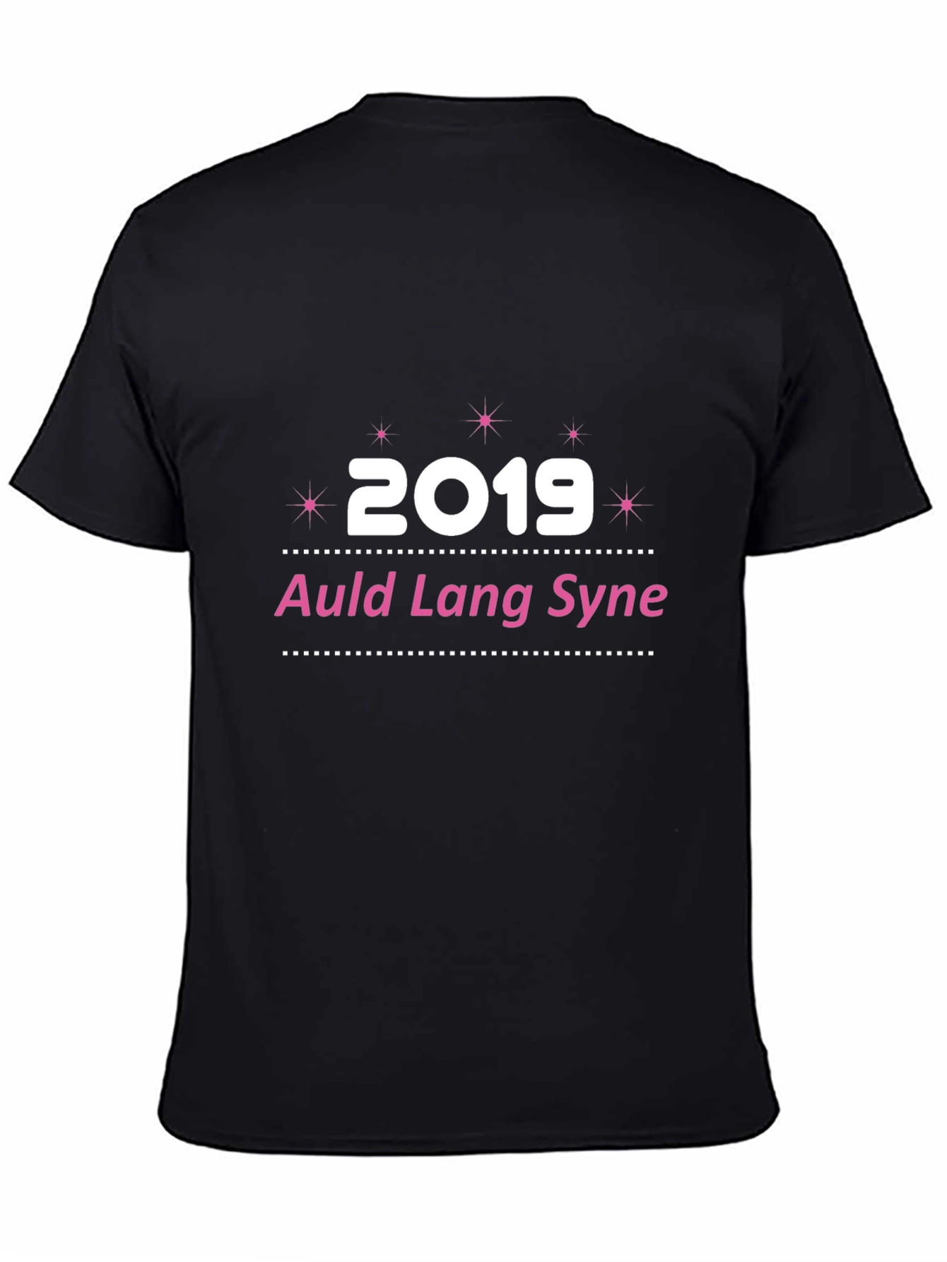New Years Eve 2019 Auld Lang Syne Black T-Shirt