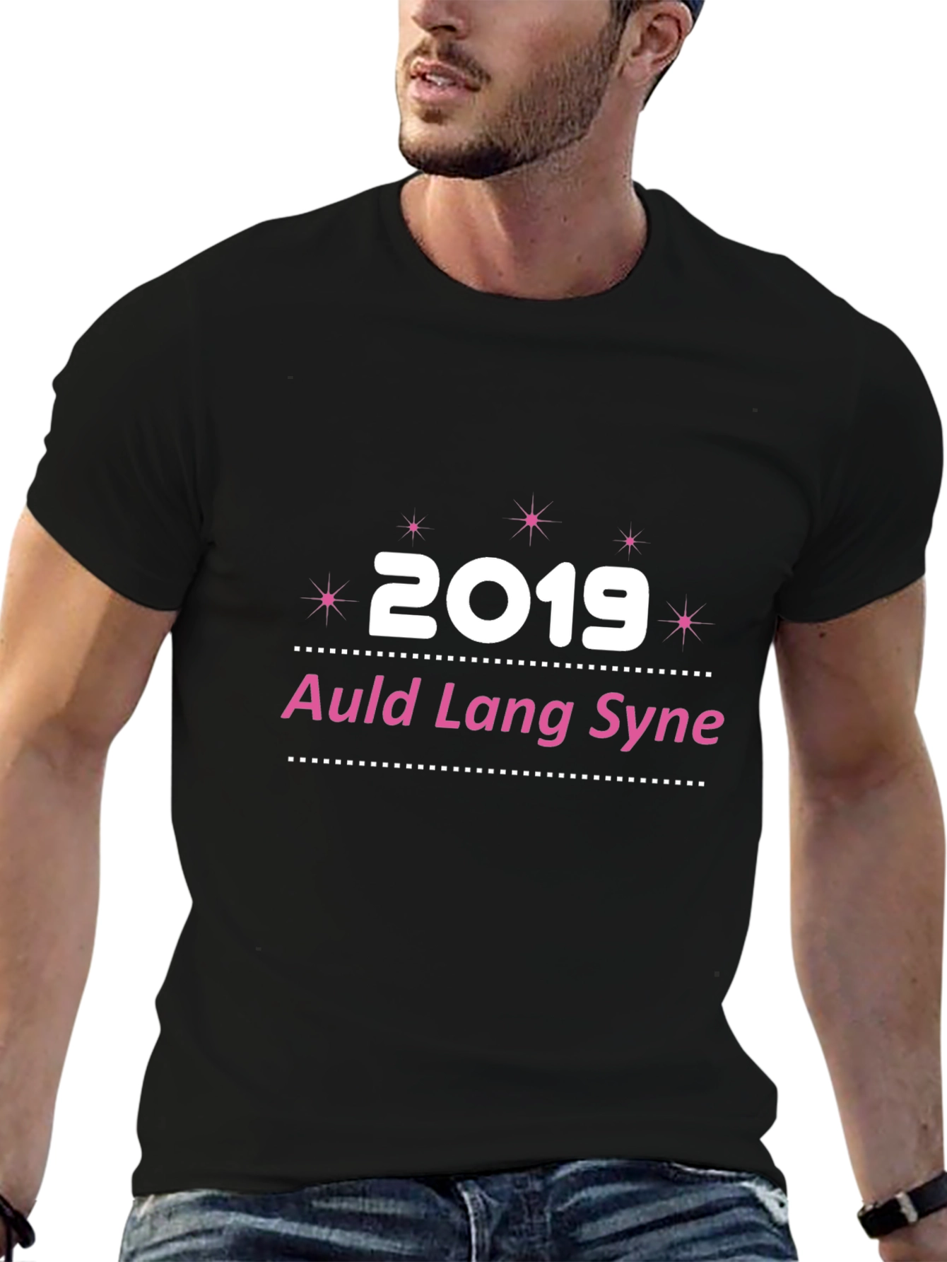 New Years Eve 2019 Auld Lang Syne Black T-Shirt