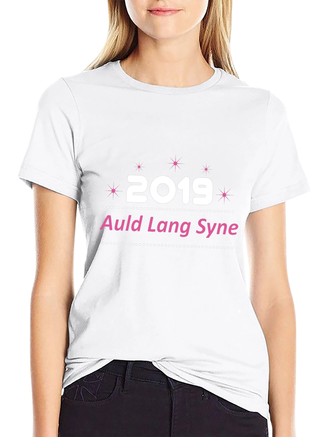 New Years Eve 2019 Auld Lang Syne Black T-Shirt