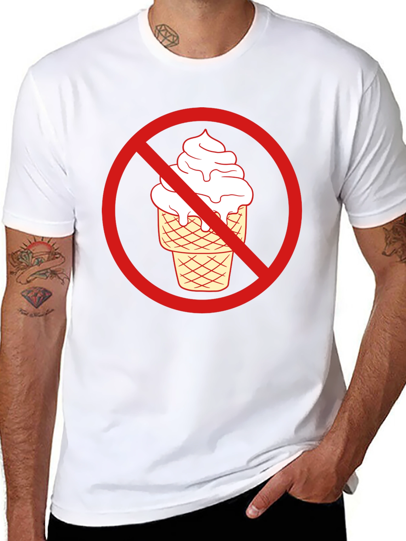 No Ice Cream T-Shirt