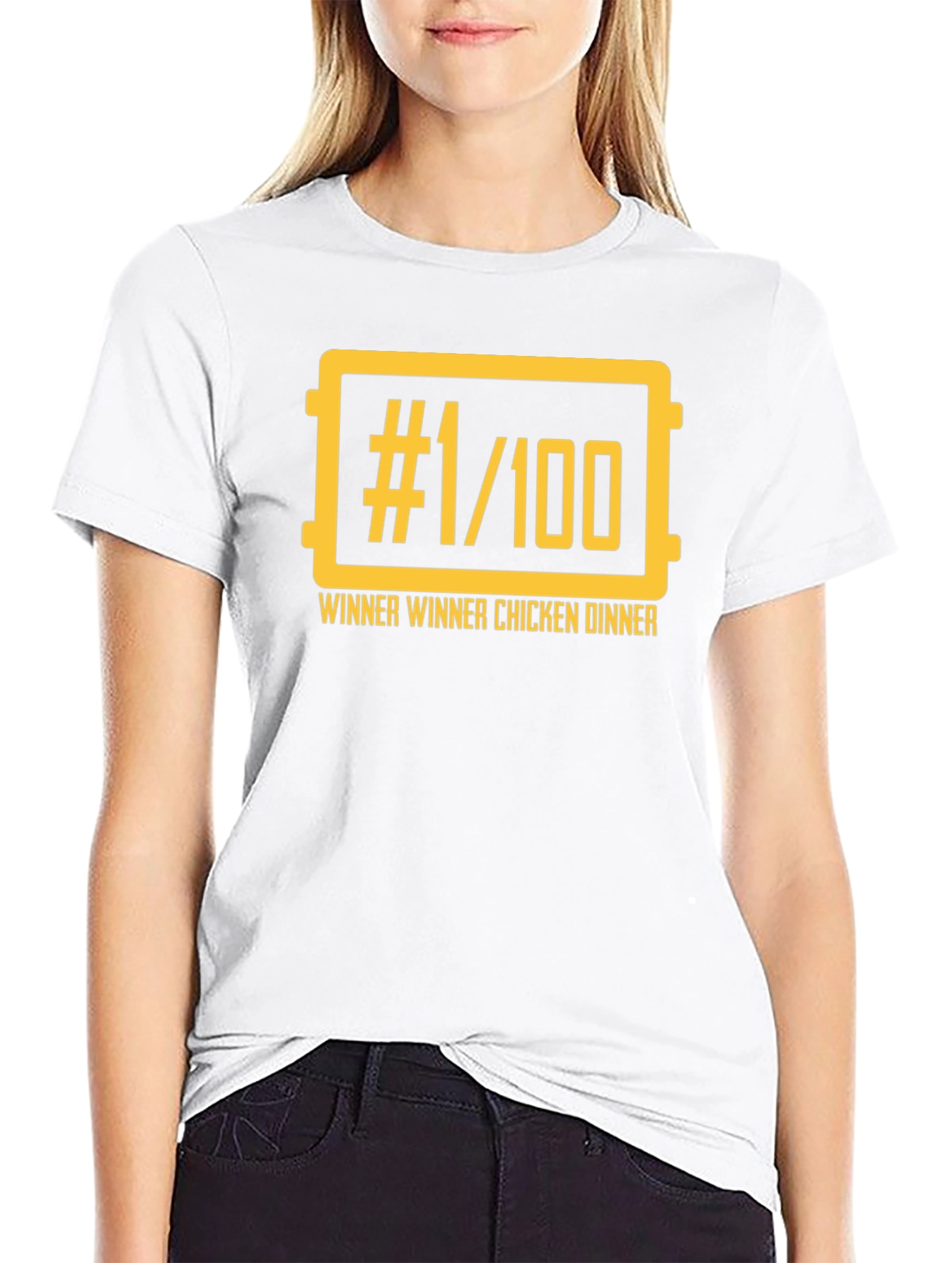 Winner Winner Chicken Dinner T-Shirt - Black Gaming Tee