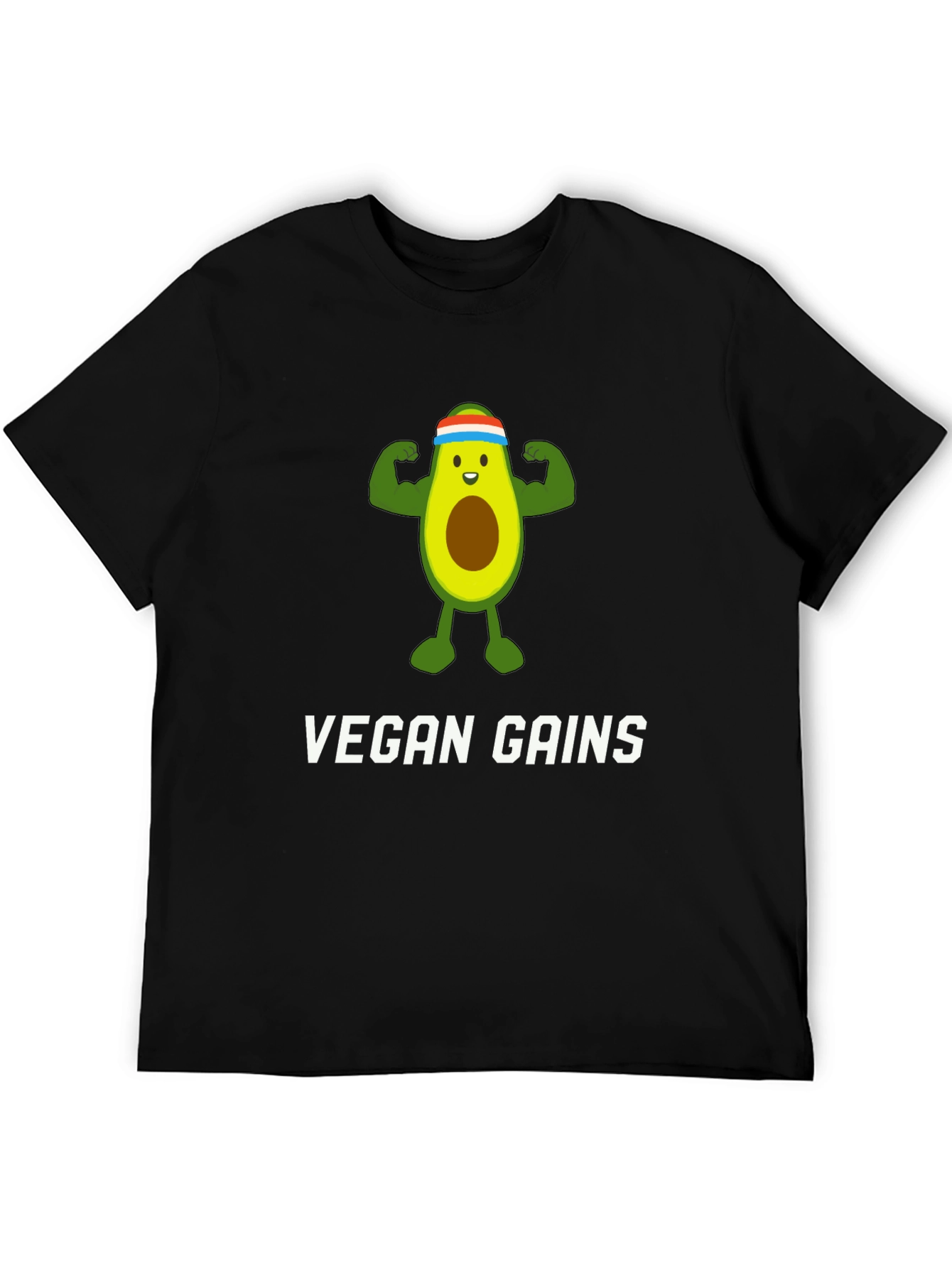 Vegan Gains Avocado T-Shirt