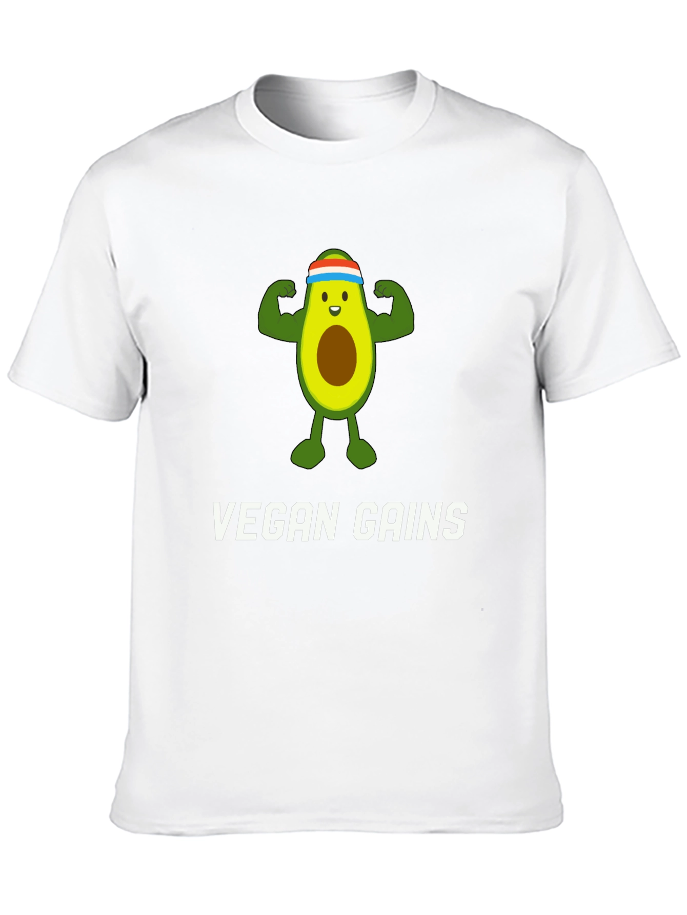 Vegan Gains Avocado T-Shirt
