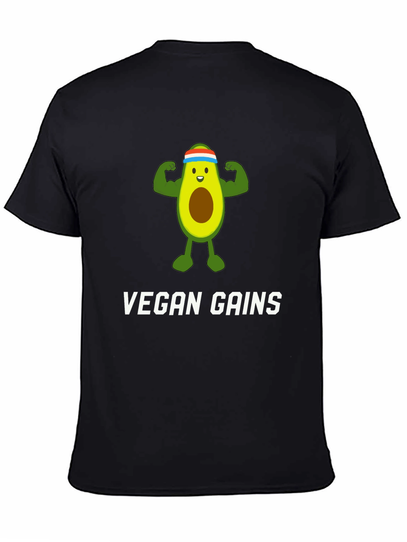 Vegan Gains Avocado T-Shirt