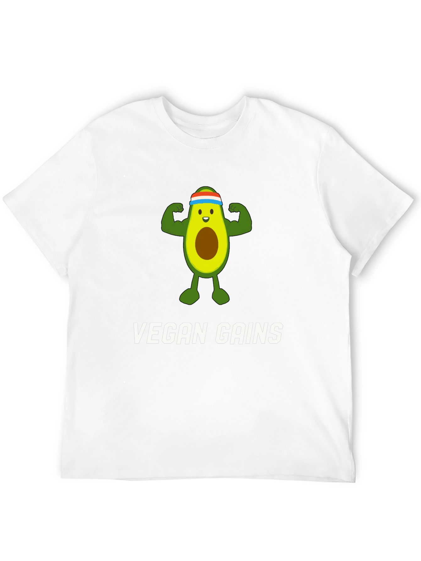 Vegan Gains Avocado T-Shirt